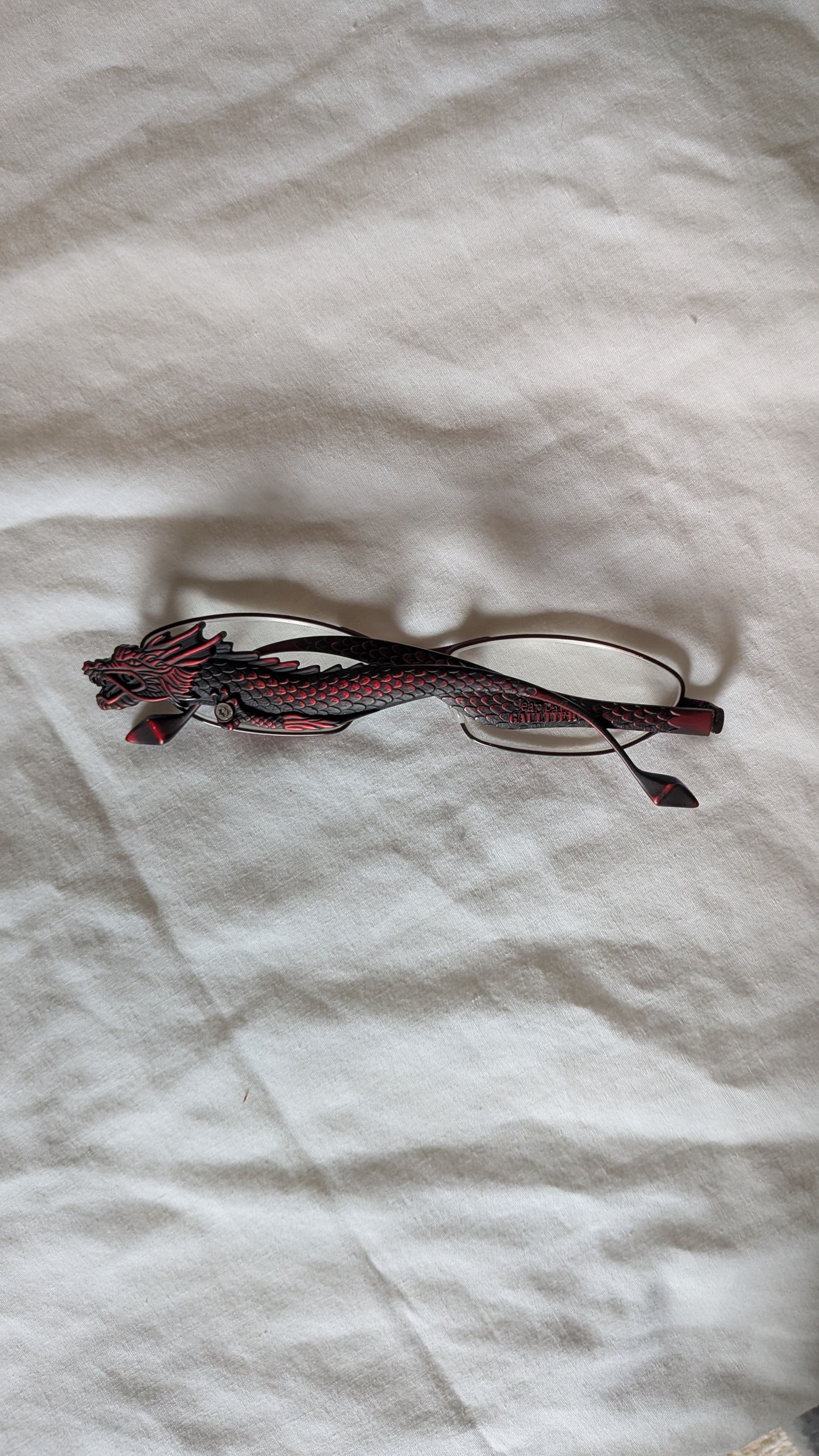 Jean Paul Gaultier 90s Jean Paul Gaultier titanium dragon frames Size ONE SIZE - 1 Thumbnail