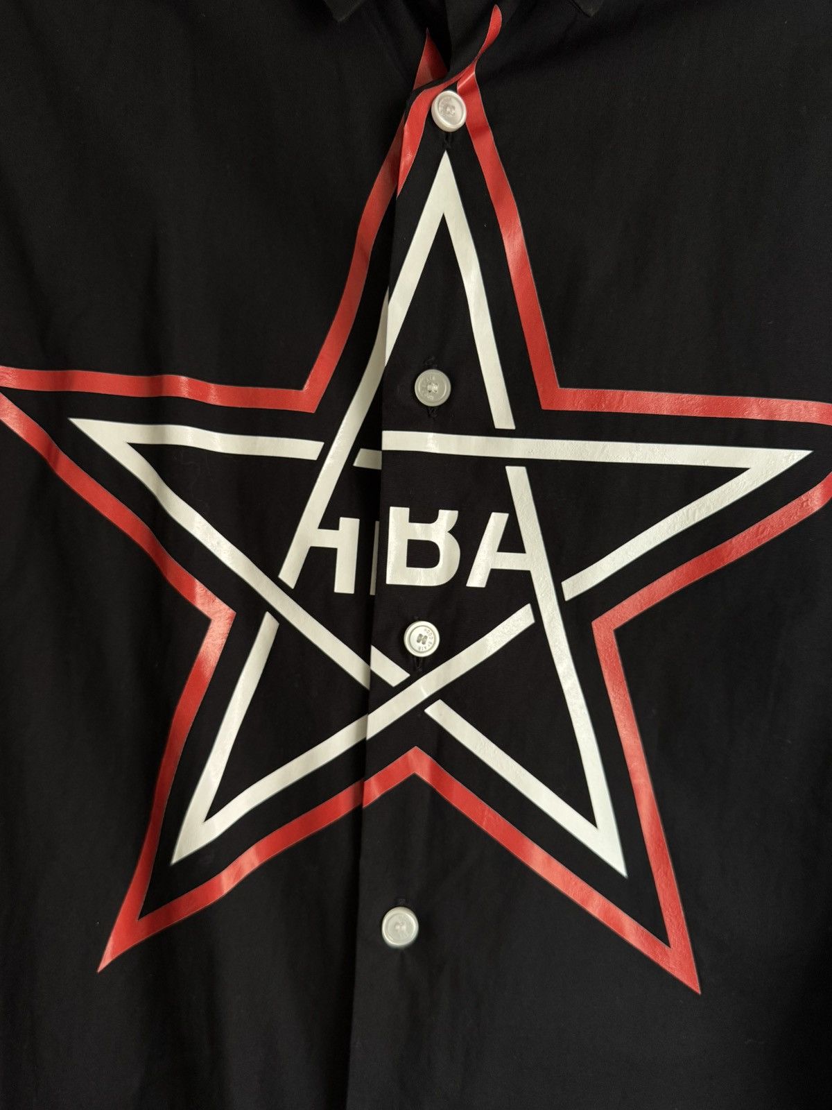 Hood By Air RARE 2015 HBA PENTAGRAM BLACK BUTTON UP Size US M / EU 48-50 / 2 - 2 Thumbnail