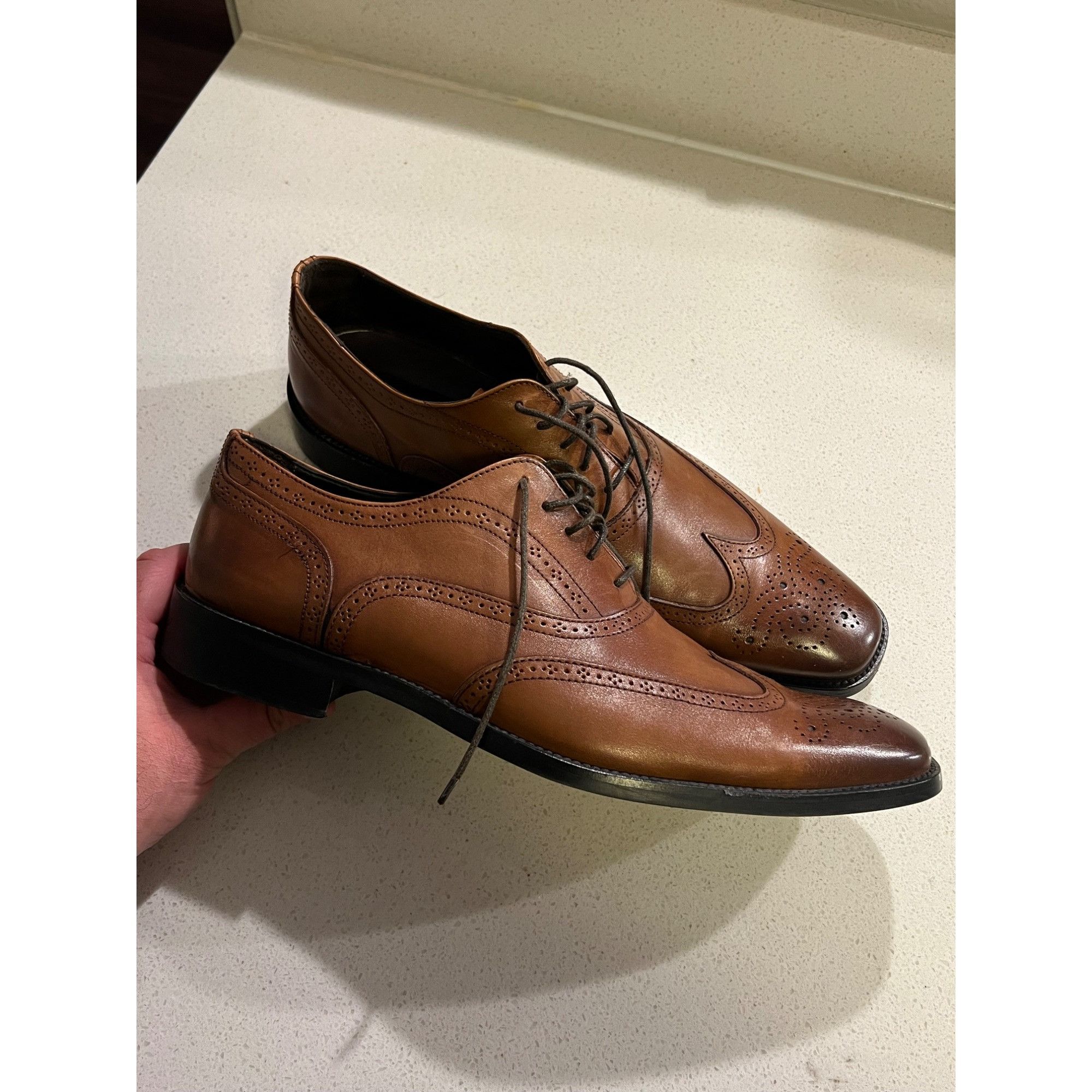 Other To Boot New York Men's Brown Cap Toe Oxford - Size 13 Size US 13 / EU 46 - 3 Thumbnail