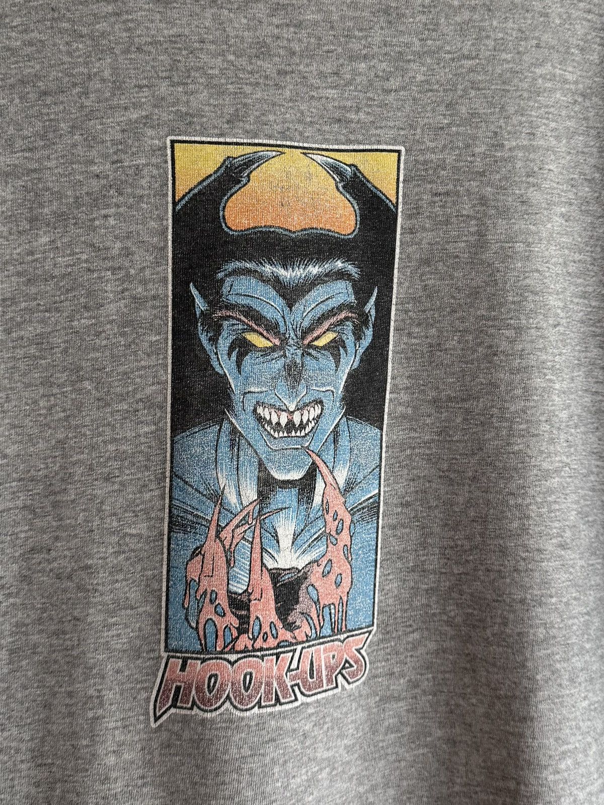 Hook-Ups Rare Vintage Hook-Ups Dracula 90's T-shirt Size US L / EU 52-54 / 3 - 2 Thumbnail