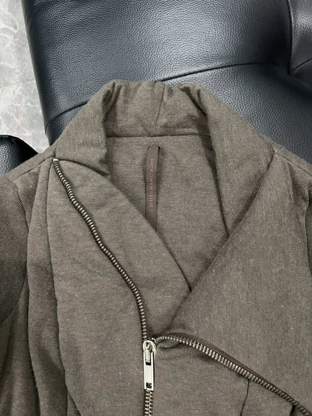 Rick Owens Rick Owens Lilies Asymmetric Wrapped Padded Jacket Size S / US 4 / IT 40 - 6 Thumbnail
