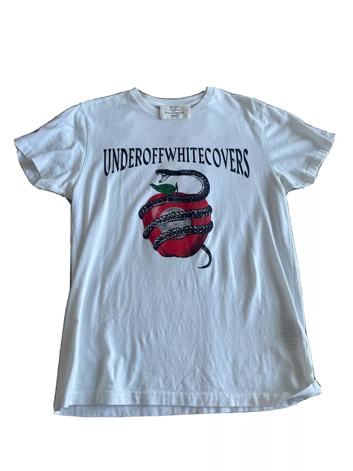 Off White Undercover OFF WHITE x Undercover FW19 Apple T shirt Grailed