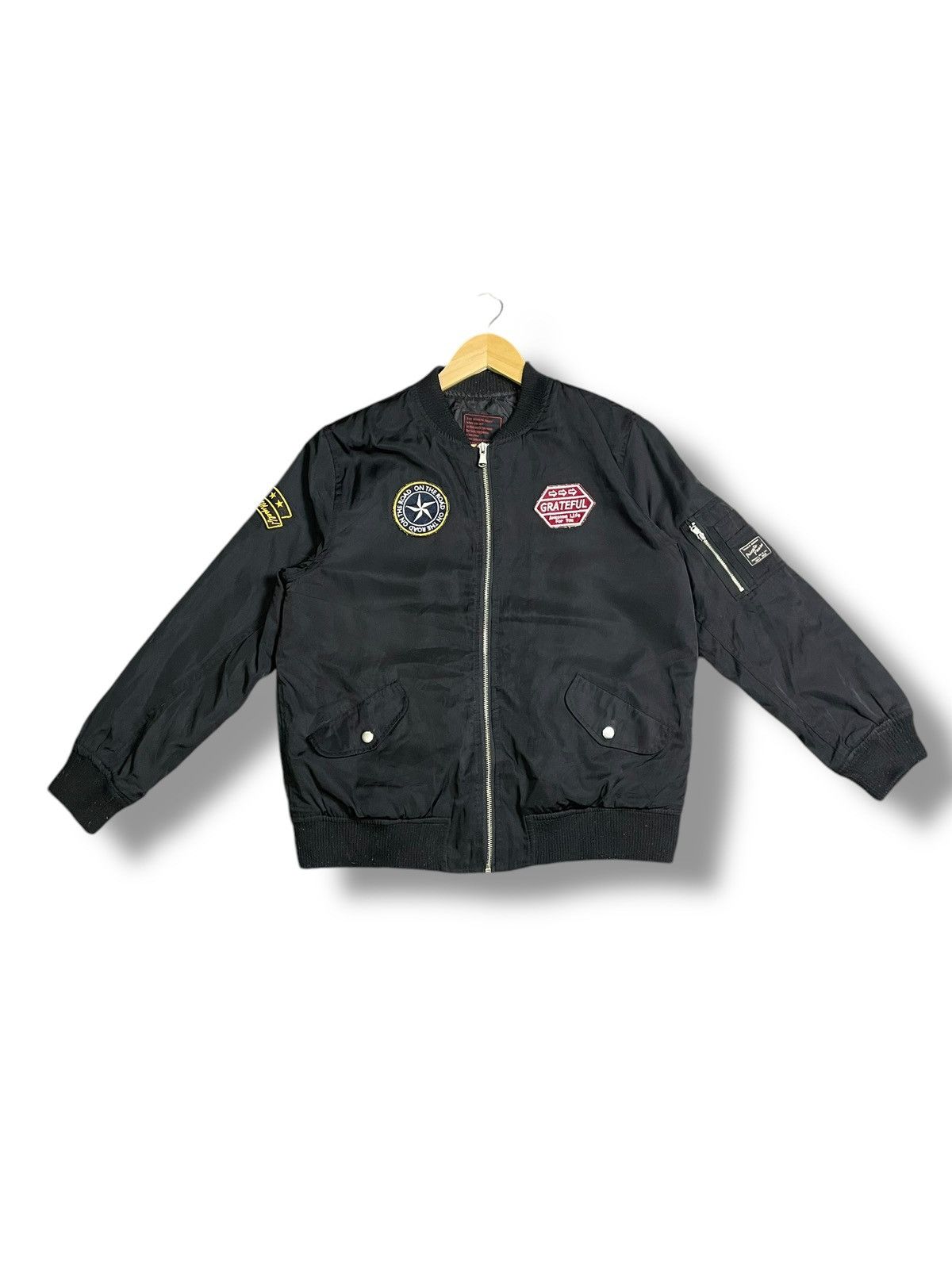 Japanese Brand × Vintage Private Pause x Japanese Brand Bomber Jacket (36) Size US S / EU 44-46 / 1 - 1 Thumbnail