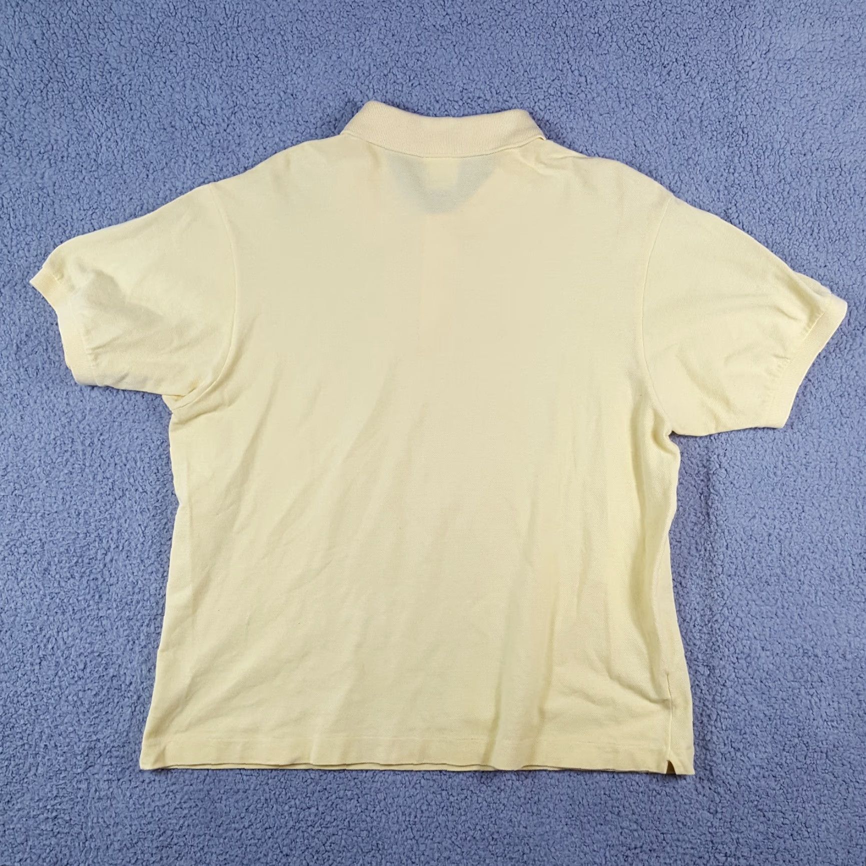 Lacoste Vintage Lacoste Polo Shirt Men's Large Short Sleeve Yellow Cotton Preppy 90s Golf Collar Size US S / EU 44-46 / 1 - 5 Thumbnail