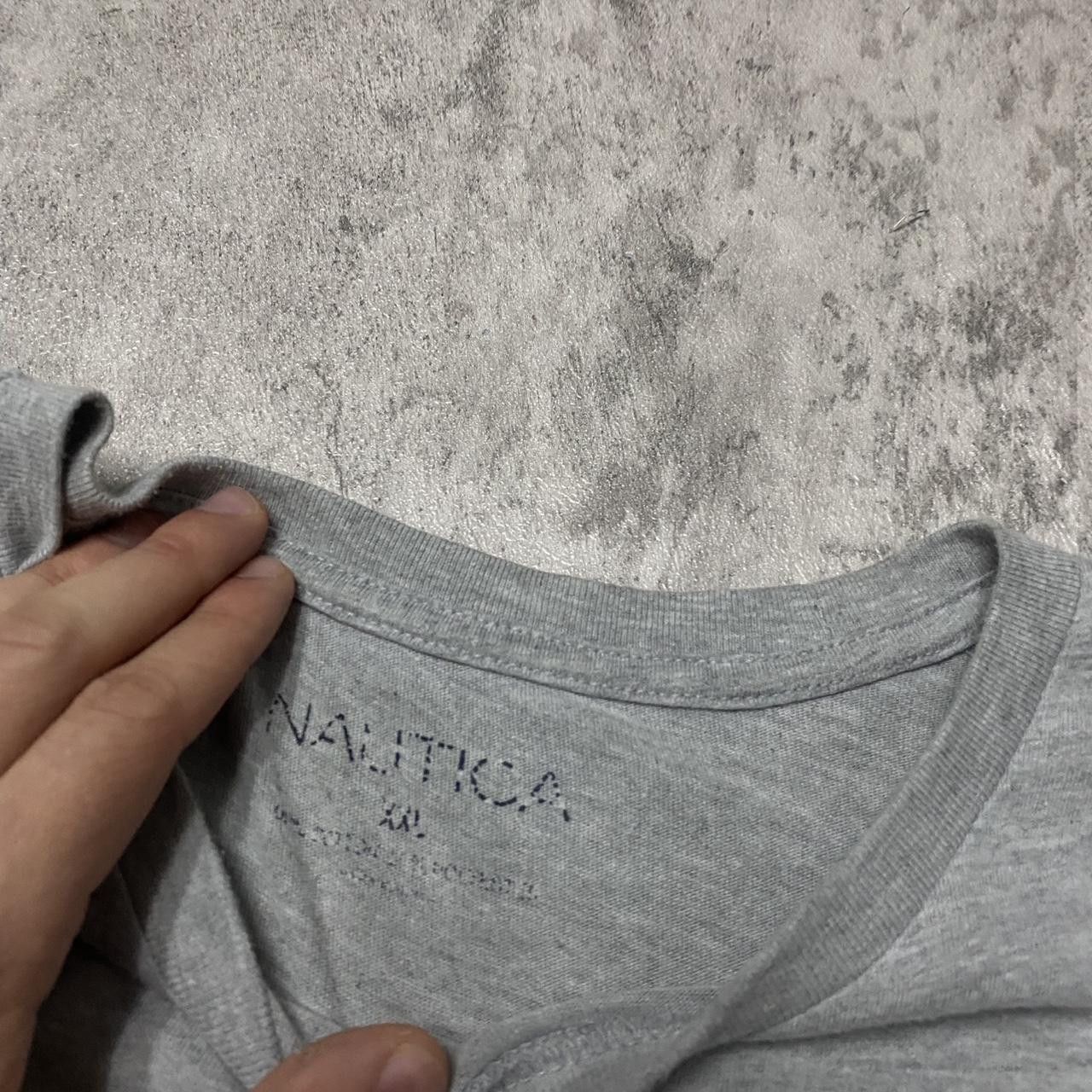 Nautica Grey Nautica cotton t-shirt Size US XXL / EU 58 / 5 - 3 Thumbnail