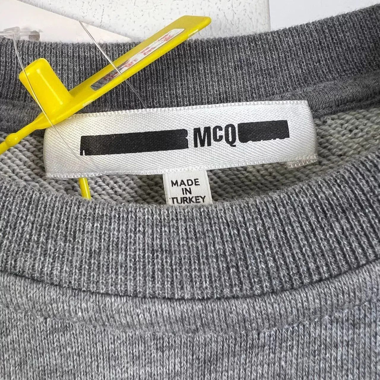 Alexander McQueen Alexander McQueen Gray Swallow Flocked Dress. Size XXS / US 00 / IT 34 - 4 Thumbnail