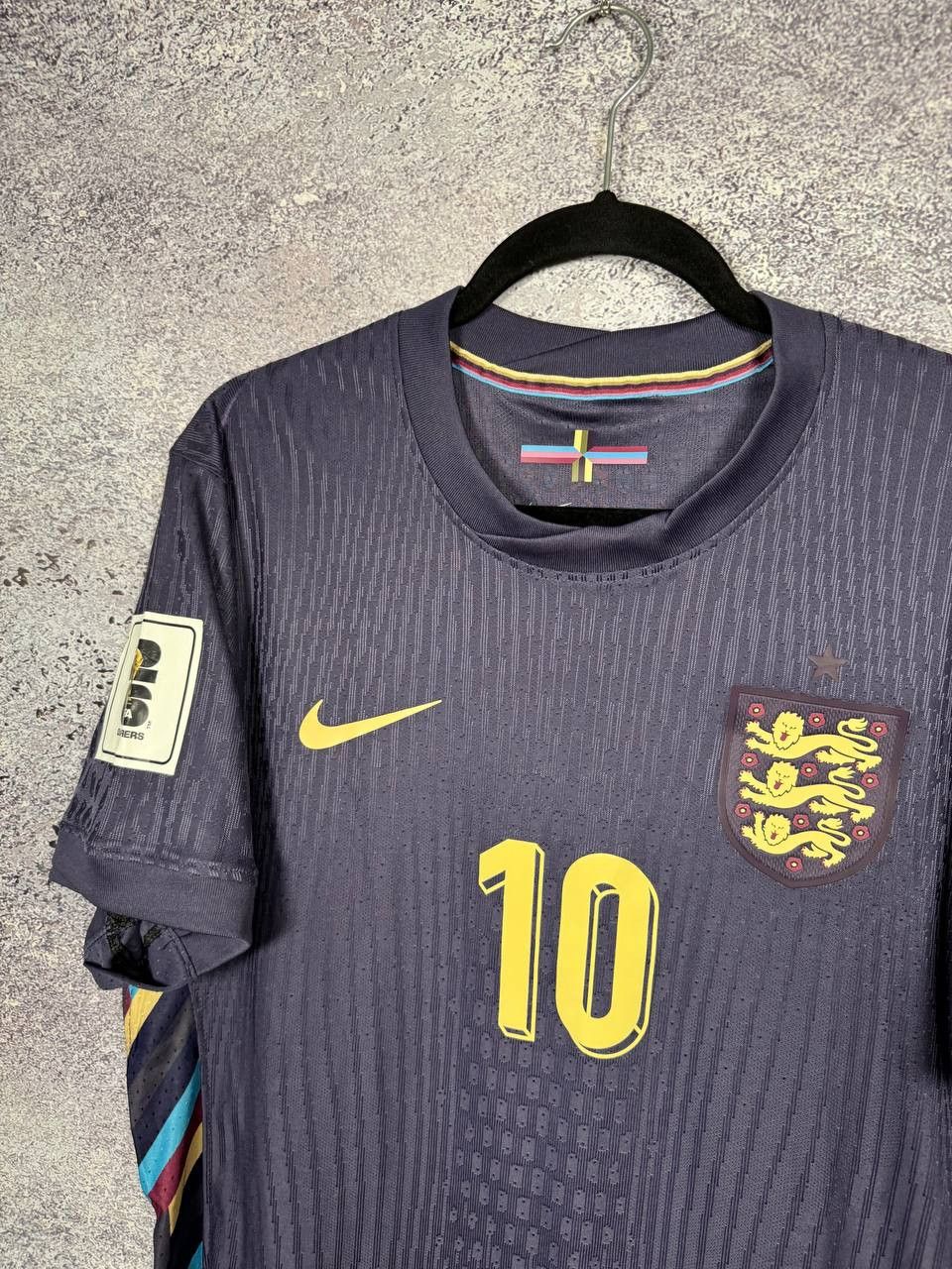 Vintage BELLINGHAM England National Team 2024 Away Soccer Jersey Size US XL / EU 56 / 4 - 6 Thumbnail