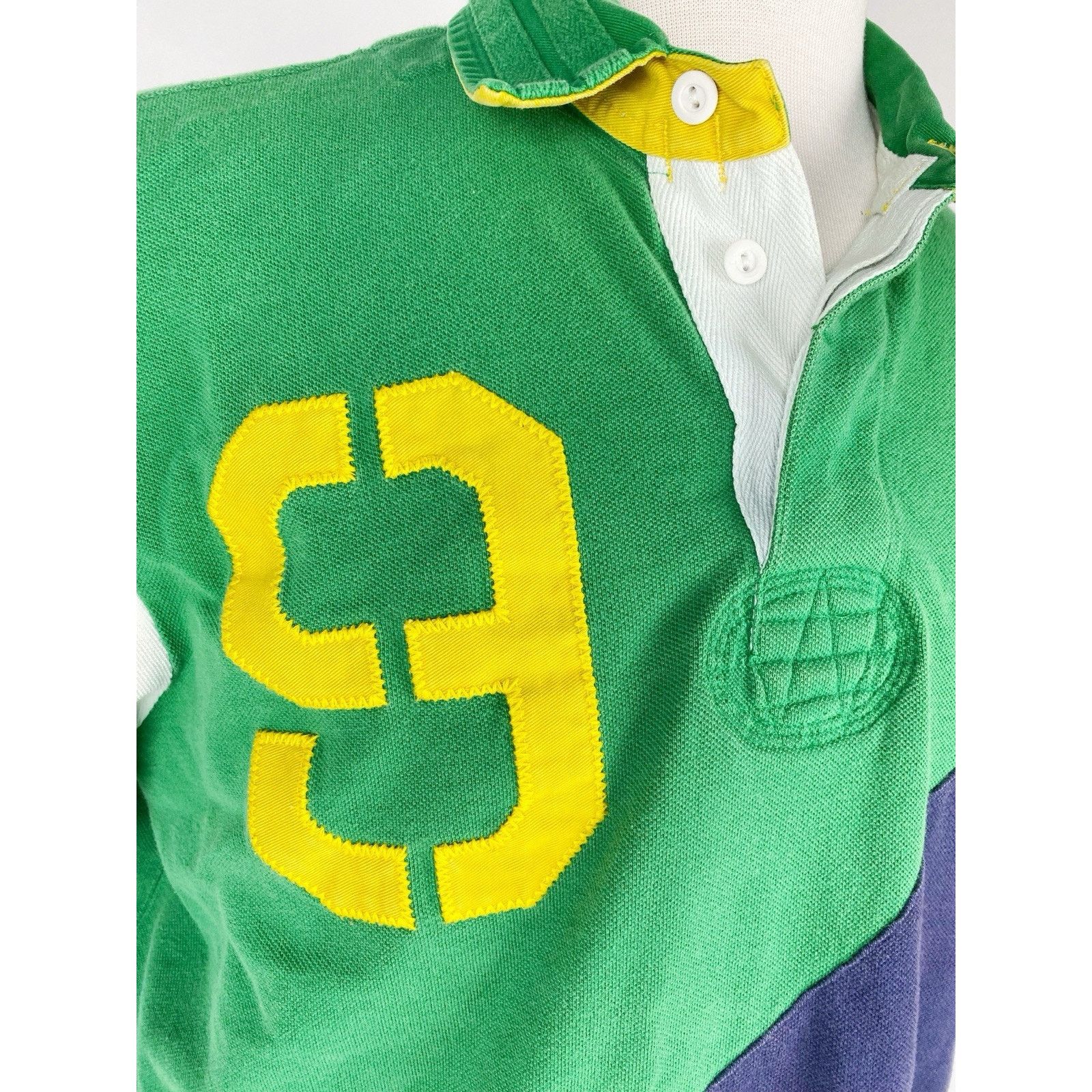 Ralph Lauren Polo Ralph Lauren Men’s Two Toned Rugby Polo Shirt Sz XL Size US XL / EU 56 / 4 - 3 Thumbnail