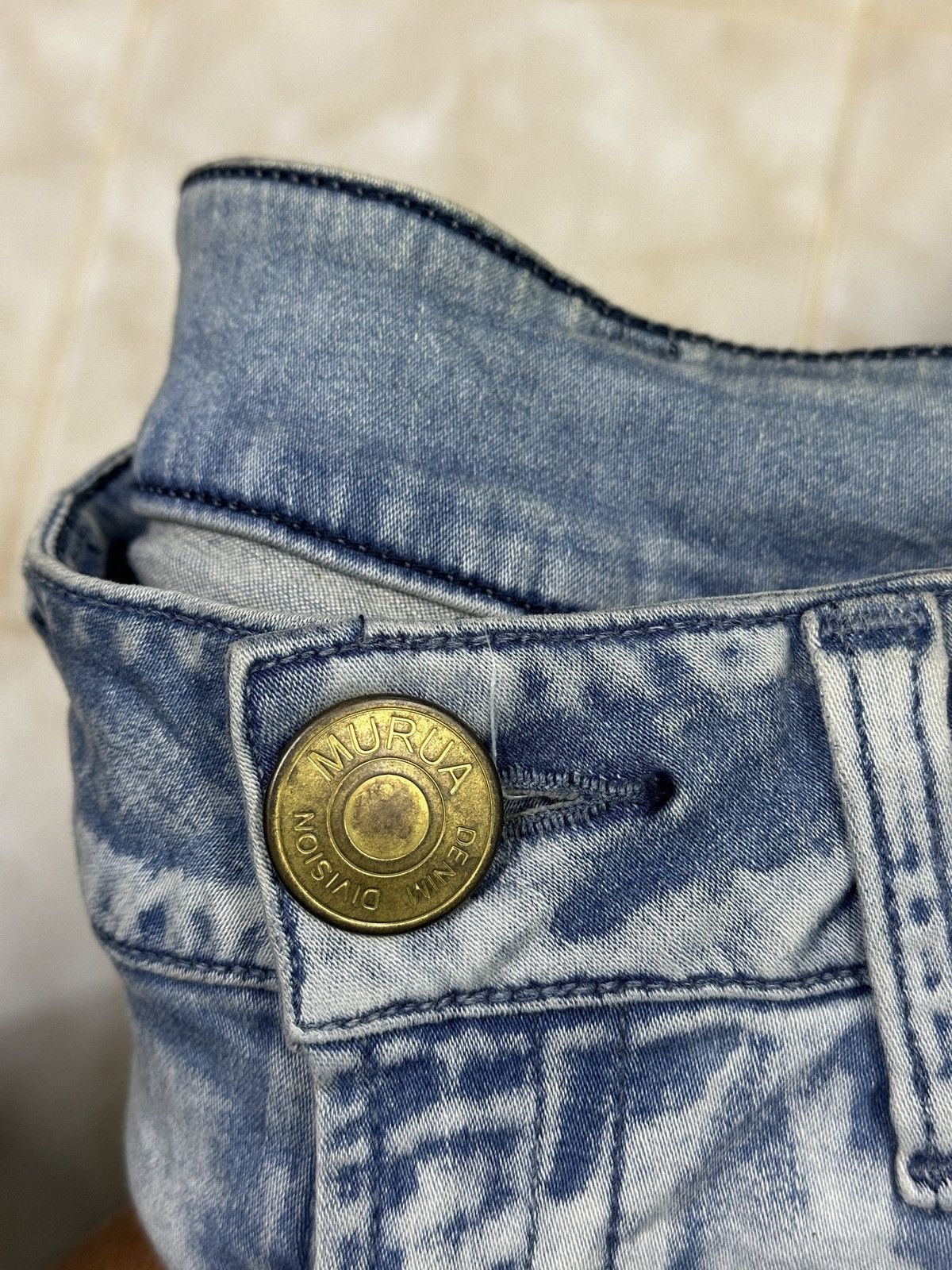 Kapital Flare Bootcut💥 Distress Denimm style💥 Size 28" / US 6 / IT 42 - 5 Thumbnail