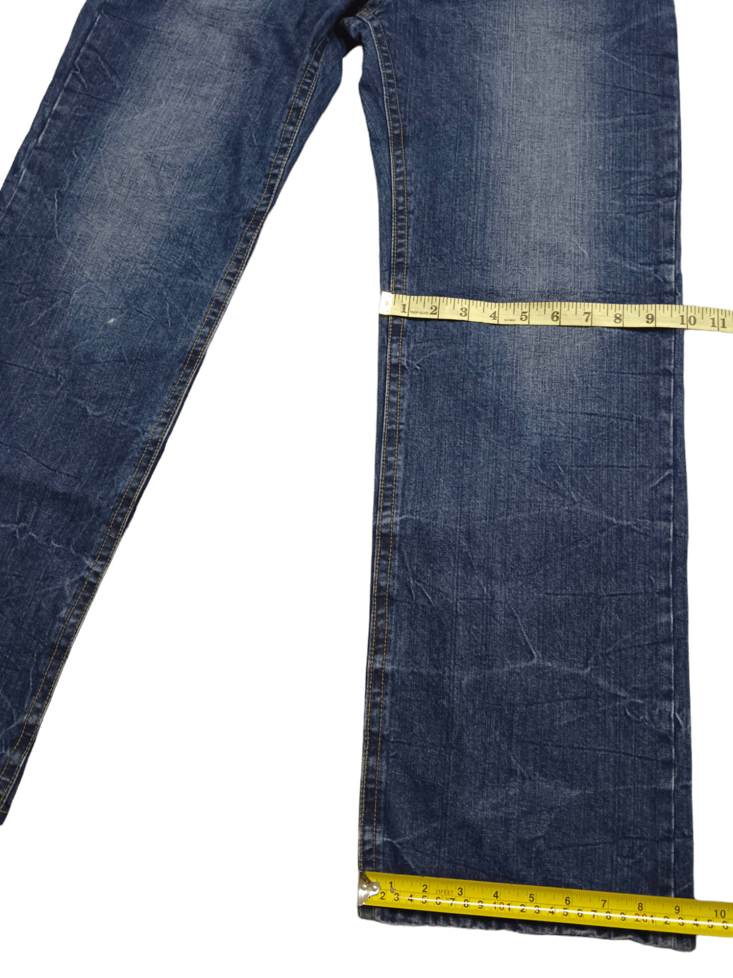 Japanese Brand Original Jeans By Emotion Embroidery Denim Size US 34 / EU 50 - 13 Thumbnail