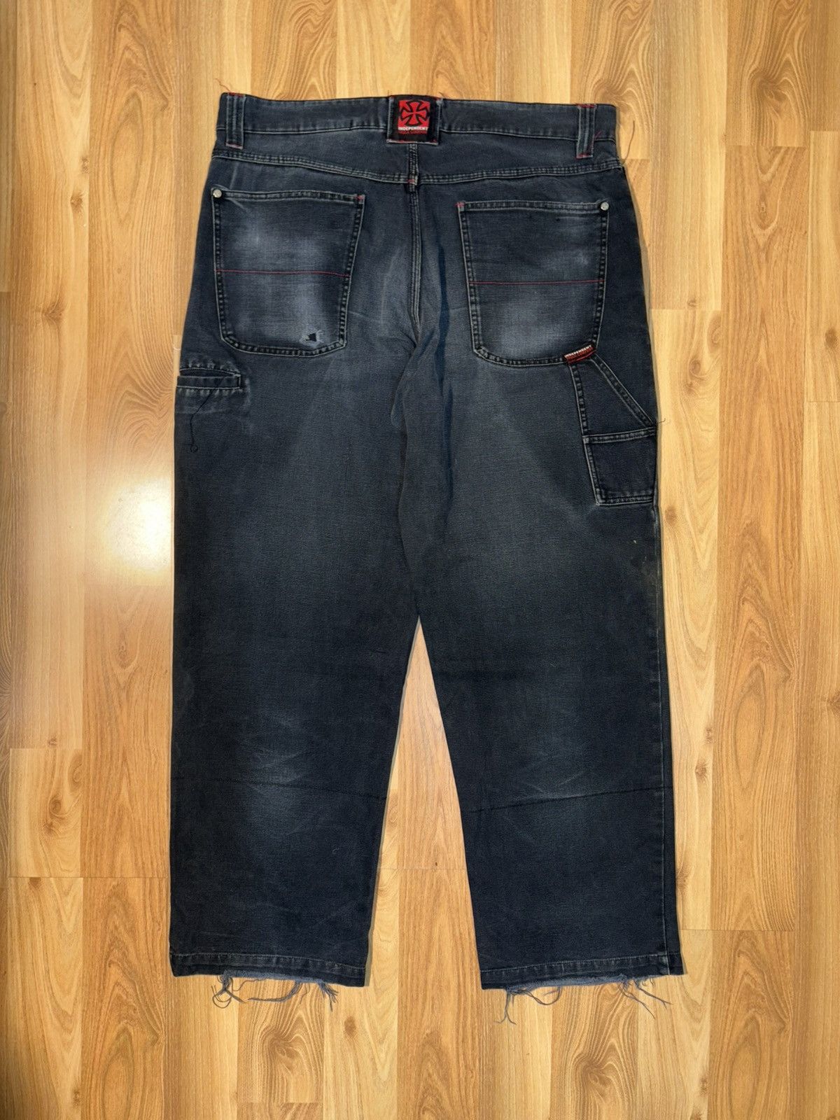 Independent Truck Co. Vtg Independent Truck Co Canvas Carpenter Pants Baggy Skate Size US 38 / EU 54 - 2 Thumbnail
