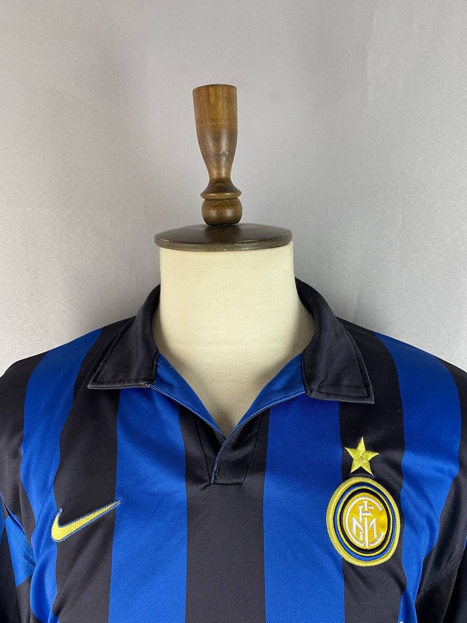 Nike Nike Vintage Long Sleeve Tee T Shirt Inter Milan 10 Baggio Size US XL / EU 56 / 4 - 6 Thumbnail