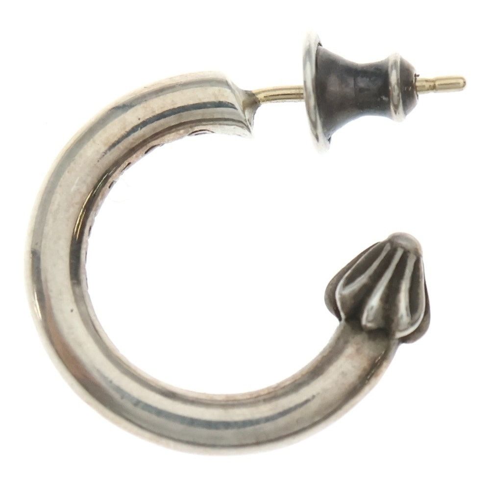 Chrome Hearts Chrome Hearts Plain Hoop Earring Silver Size ONE SIZE - 1 Thumbnail
