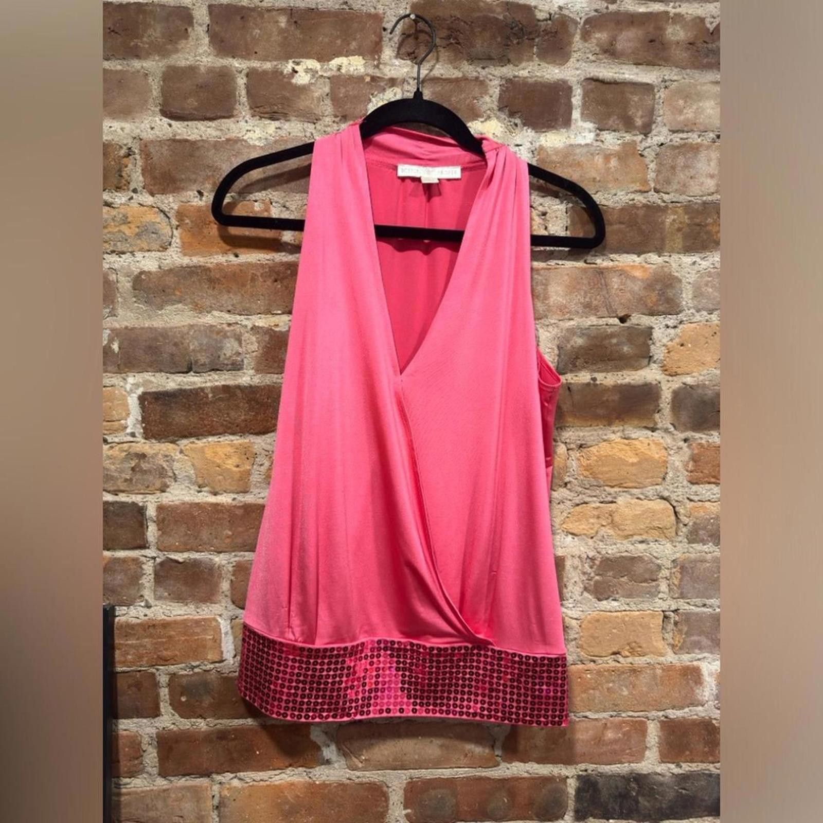Boston Proper Y2K BOSTON PROPER SEQUIN BLOUSE Size S / US 4 / IT 40 - 3 Thumbnail