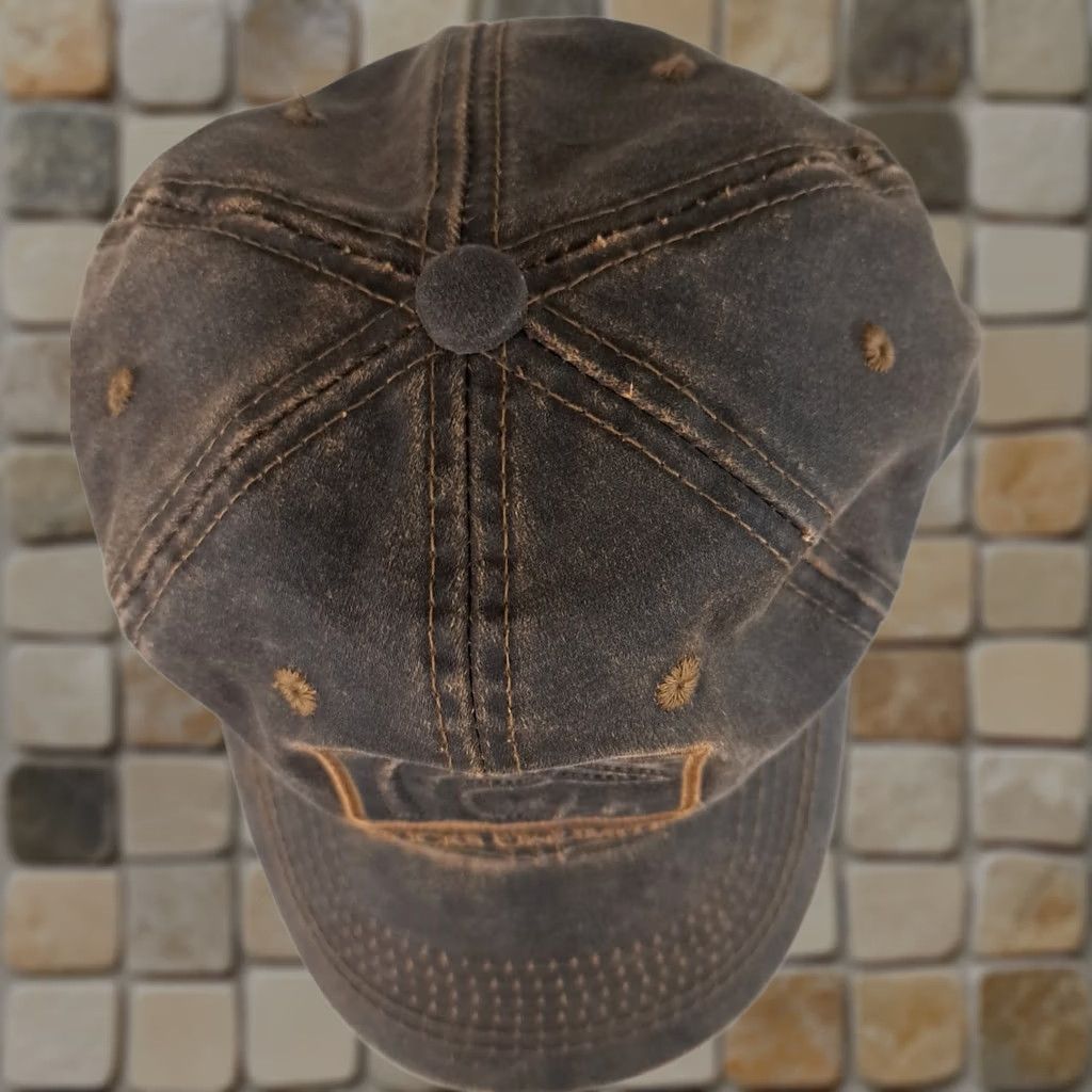Vintage VINTAGE Ducks Unlimited Hat Canvas Adjustable Black Gold Embroidered Outdoor Cap Hunting 90s Casual Baseball Men Size ONE SIZE - 1 Thumbnail