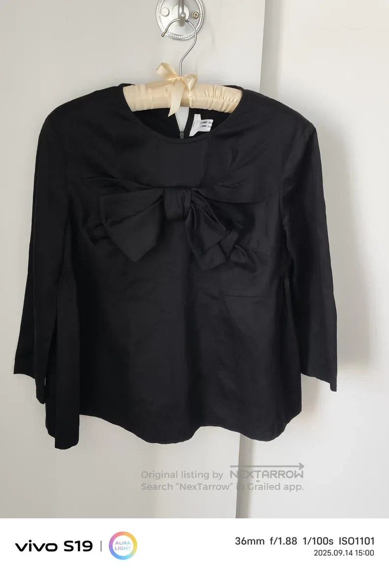 Comme des Garcons Comme des Garcons Delicate Bow Top Size XS / US 0-2 / IT 36-38 - 1 Thumbnail