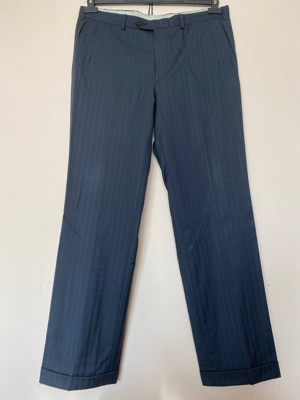 Brioni Brioni Colosseo suit 51 R Wool Super 150’s Blue Size 50R - 9 Thumbnail