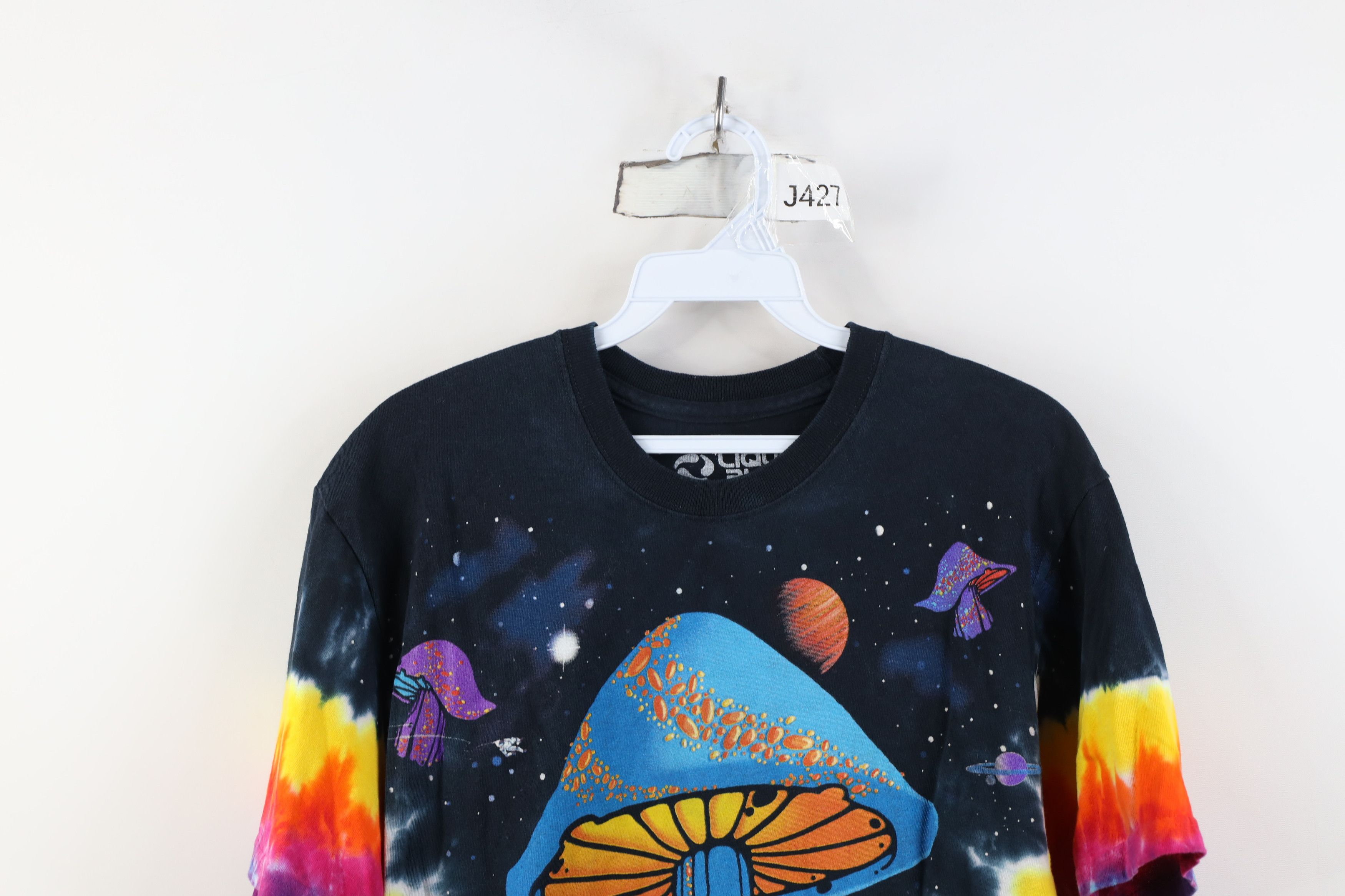 Liquid Blue Y2K Liquid Blue Rainbow Wash Mushroom Trip T-Shirt Trippy Size US M / EU 48-50 / 2 - 2 Thumbnail