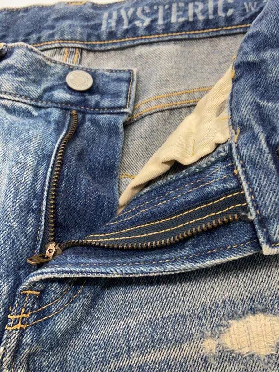 Hysteric Glamour Patchwork Denim Jeans Size US 28 / EU 44 - 3 Thumbnail