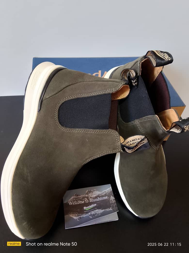 Blundstone Bootes Chelsea Blundstone/Dark Green Le Tg:43 Size US 10.5 / EU 43-44 - 17 Thumbnail