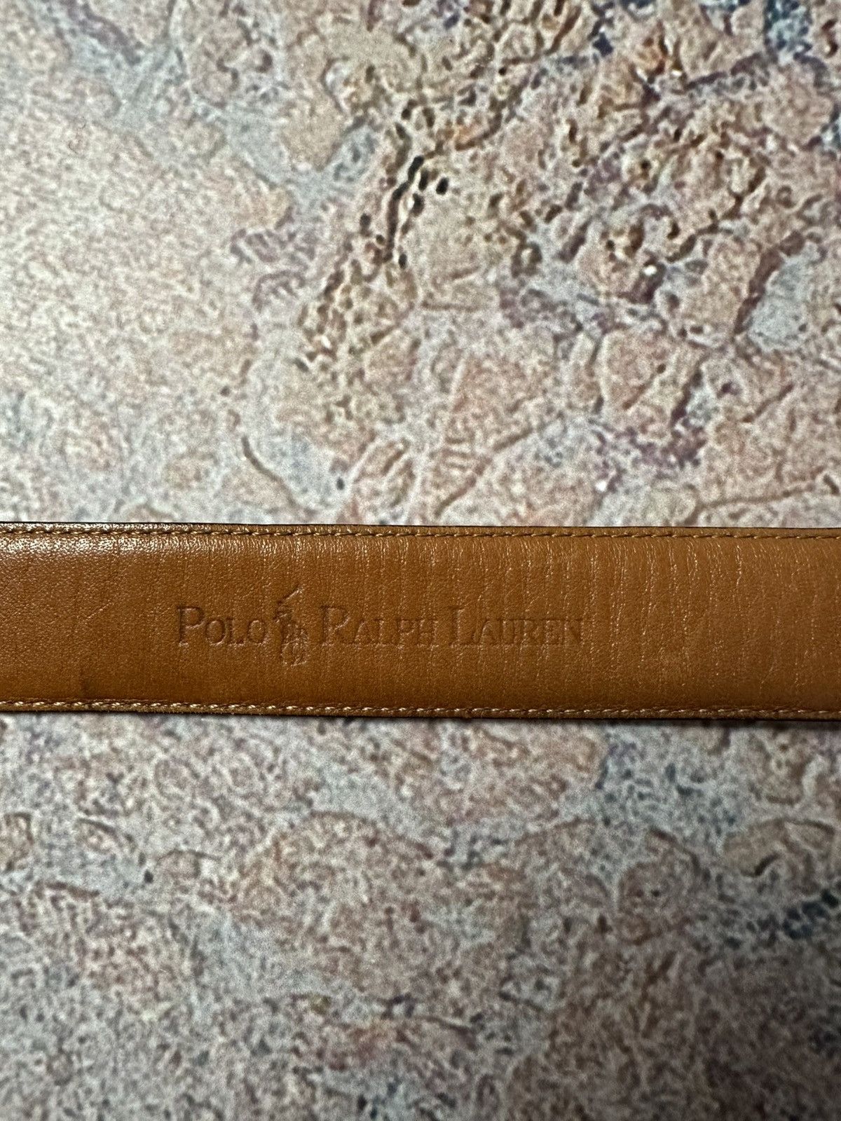 Polo Ralph Lauren Vintage Polo Ralph Lauren Belt Brown Leather Size ONE SIZE - 8 Thumbnail
