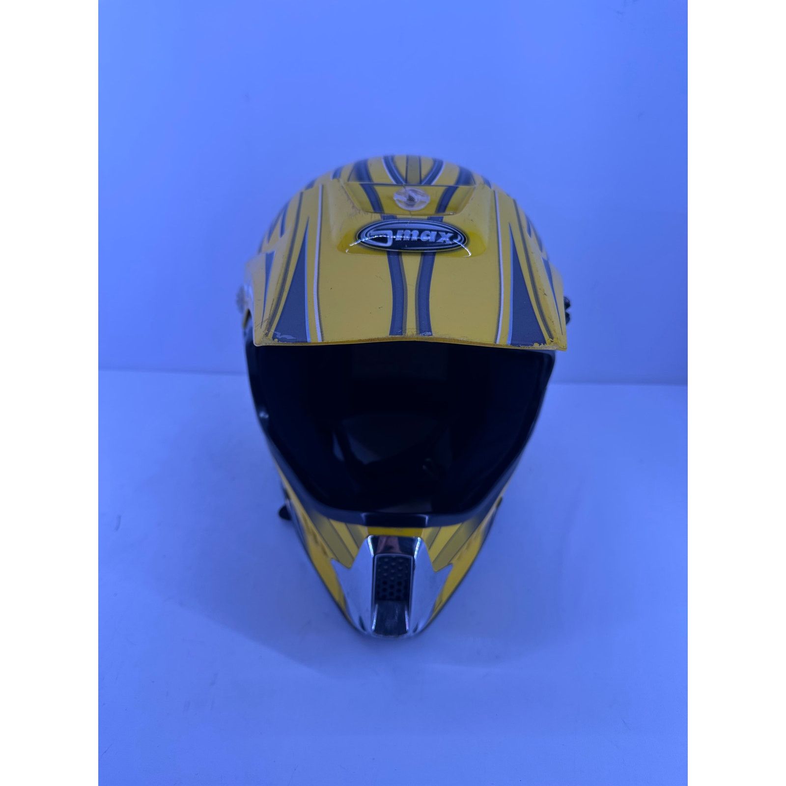 & Other Stories Vintage GMAX 26X Shell M2000 Yellow Silver Helmet Size M Size ONE SIZE - 2 Thumbnail