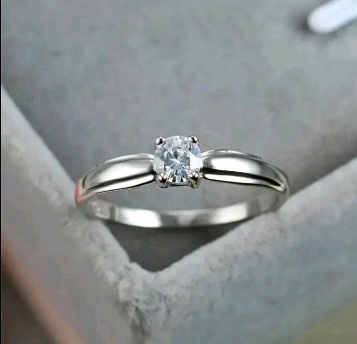 Other Cubic Zirconia Women's Wedding Engagement Ring Size 7 Size ONE SIZE - 2 Thumbnail