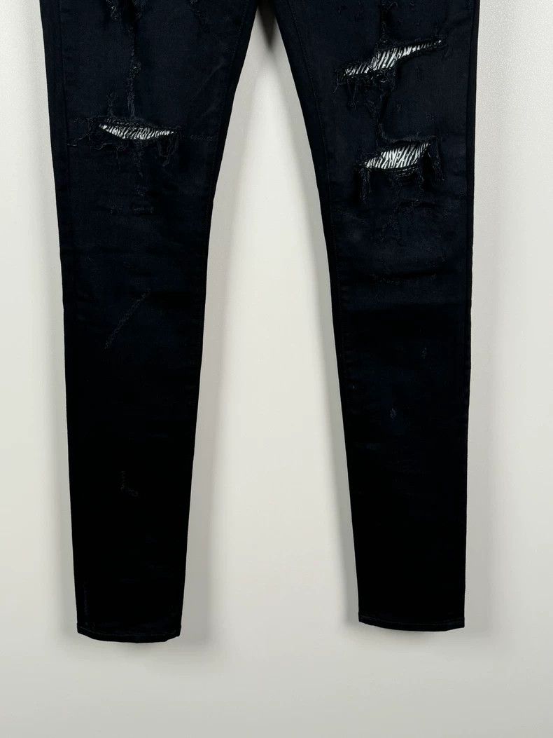Amiri Amiri Zebra sequin destroys jeans 2501-Nextarrow Size US 31 - 4 Thumbnail