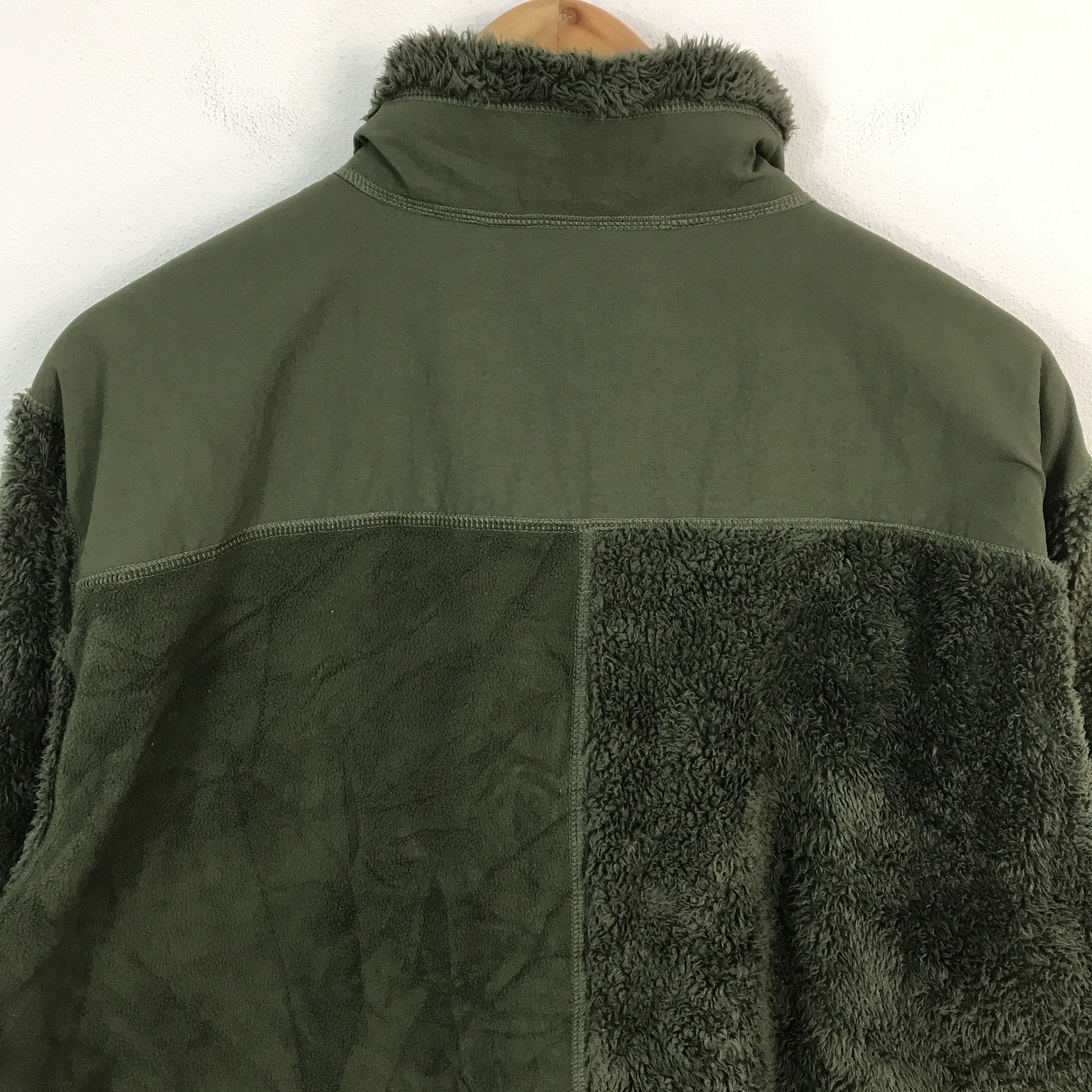 Engineered Garments × Japanese Brand × Uniqlo Engineered Garments x uniqlo green Sherpa jacket Size US XL / EU 56 / 4 - 4 Thumbnail