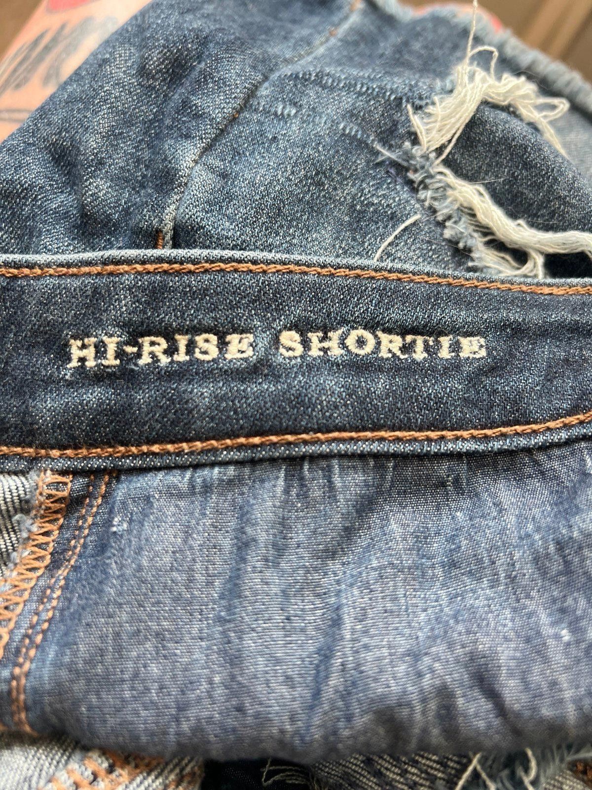 American Eagle Outfitters American Eagle High Rise Shortie Sz 8 Size 32" / US 10 / IT 46 - 4 Thumbnail