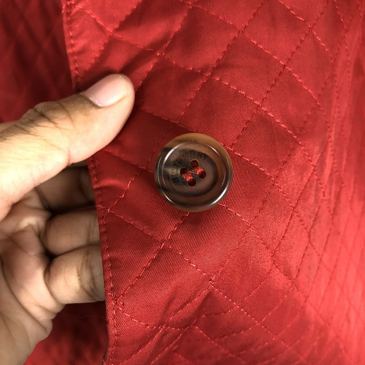 Burberry 🔥VINTAGE QUILTED BUTTON BURBERRY LONDON NOVA CHECK LINING Size US M / EU 48-50 / 2 - 17 Thumbnail
