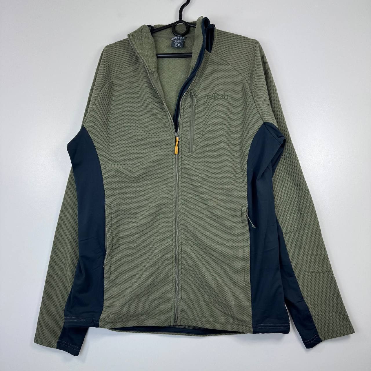 Rab Rab Full Zip Fleece Jacket Olive Green Outdoor Hiking Size L Size US L / EU 52-54 / 3 - 2 Thumbnail