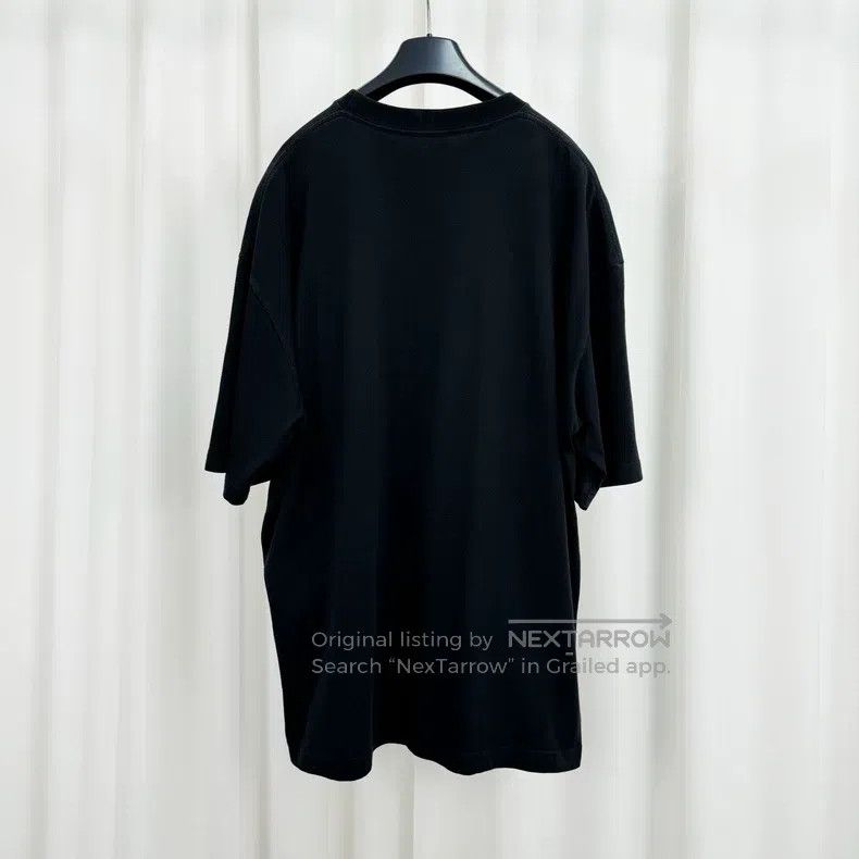 Balenciaga Balenciaga Washed Embroidered Buckle Letter Short Sleeve Size US L / EU 52-54 / 3 - 2 Thumbnail