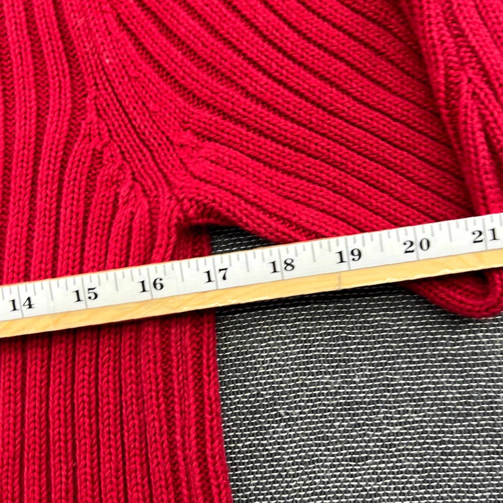 Polo Ralph Lauren Polo Ralph Lauren Sweater Shirt Womens Large Red Knit 100% Cotton Pullover Vintage USA Flag Jumper Size L / US 10 / IT 46 - 8 Thumbnail
