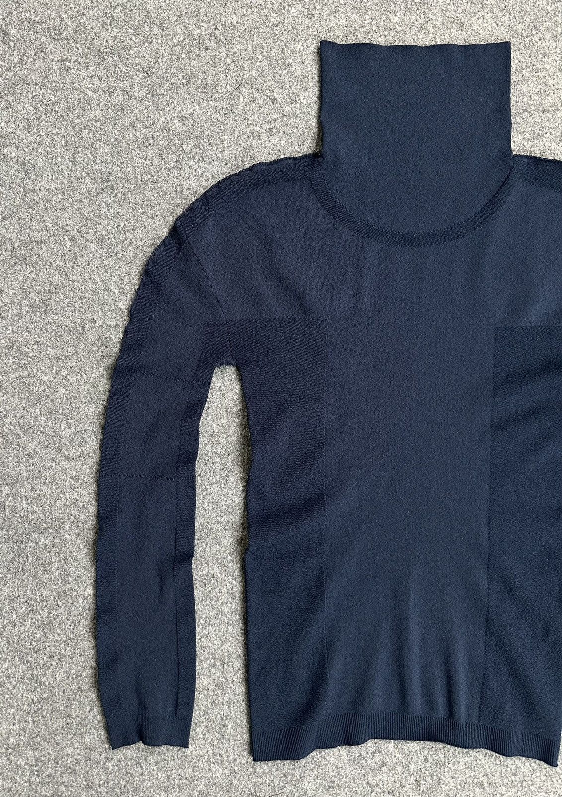 Issey Miyake Issey Miyake - Me / Apoc Inside Mock Neck - Long Sleeve Tops Size ONE SIZE - 3 Thumbnail