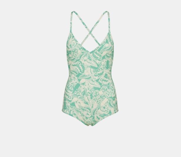 Dior o1w1db10225 41BS01A2 One-Piece Swimsuit in Sea Green Size L / US 10 / IT 46 - 1 Thumbnail
