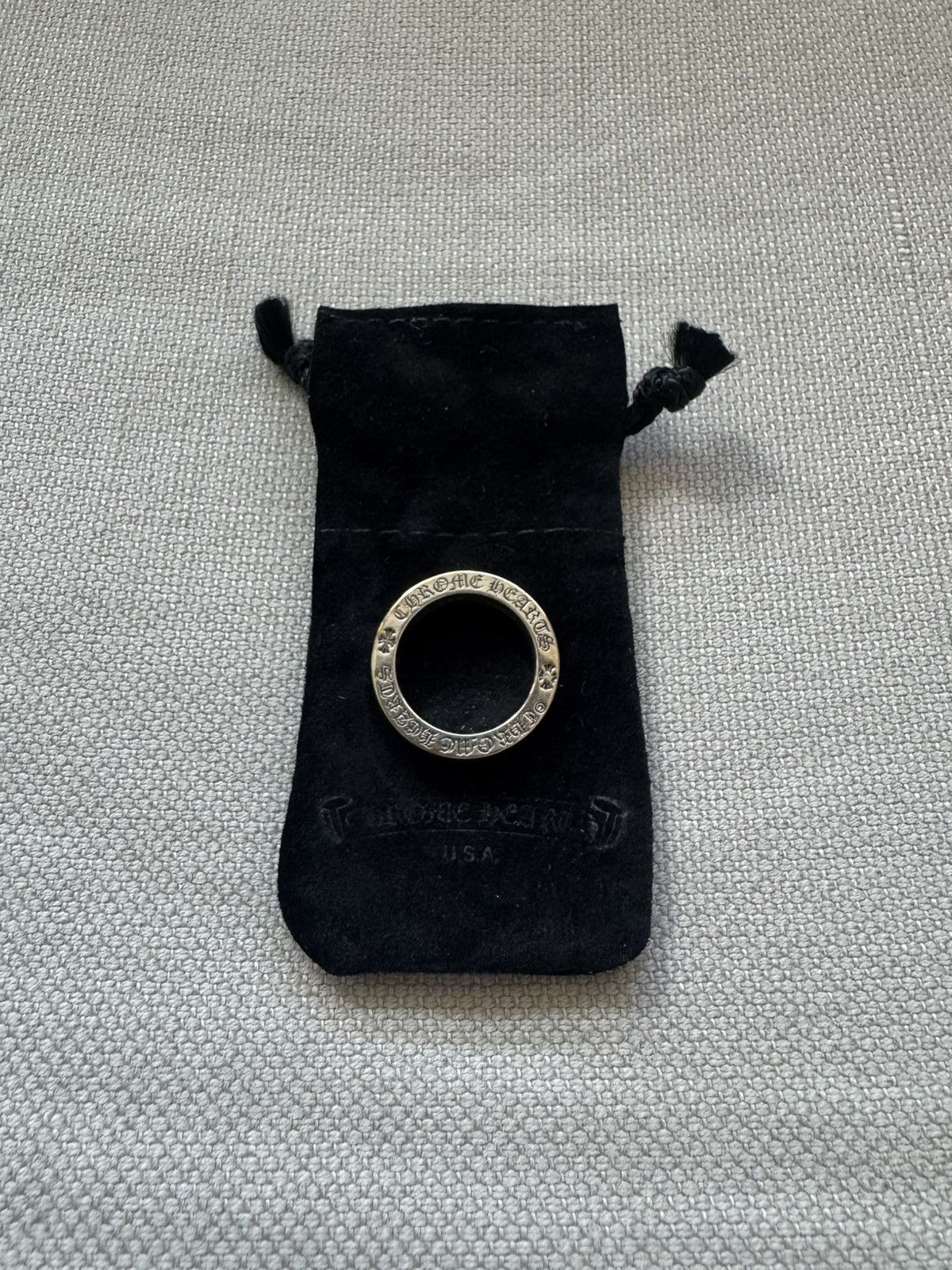 Chrome Hearts Chrome Hearts .925 Sterling Silver 6mm Forever Spacer Ring Size ONE SIZE - 4 Thumbnail