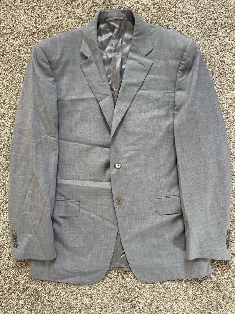Canali Canali Italian Wool Suit Jacket Blazer - 54 Drop 7 / 44R Size 44R - 5 Thumbnail