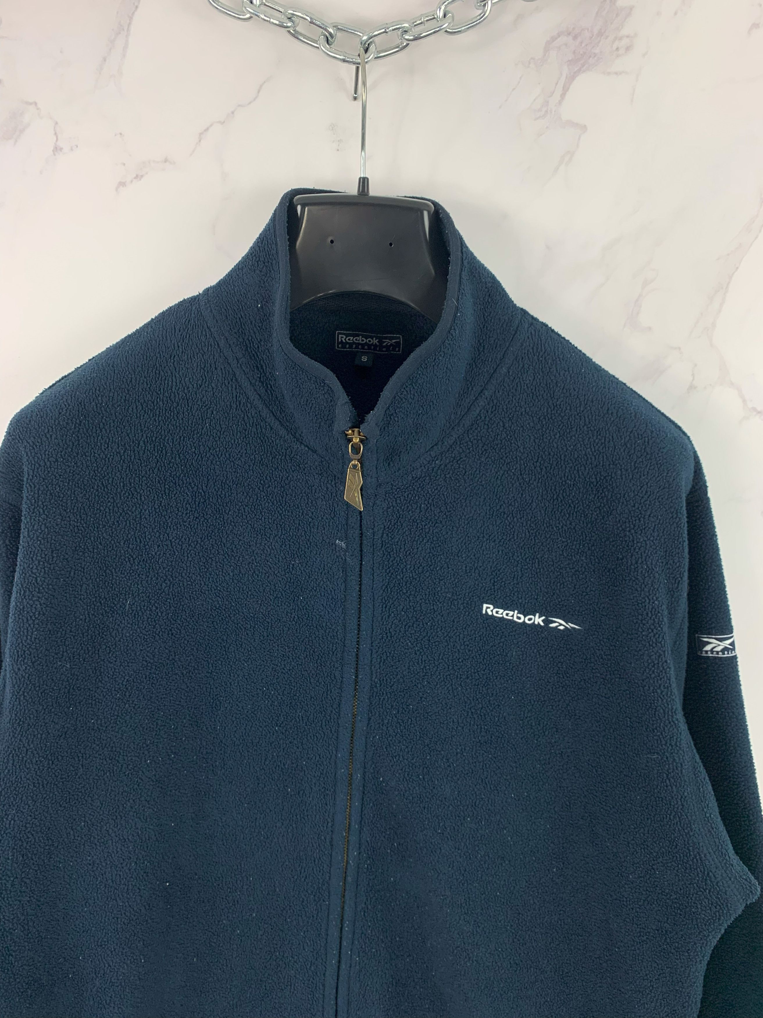 Reebok Vintage Reebok Essentials Fleece Jacket Size S Size US S / EU 44-46 / 1 - 2 Thumbnail