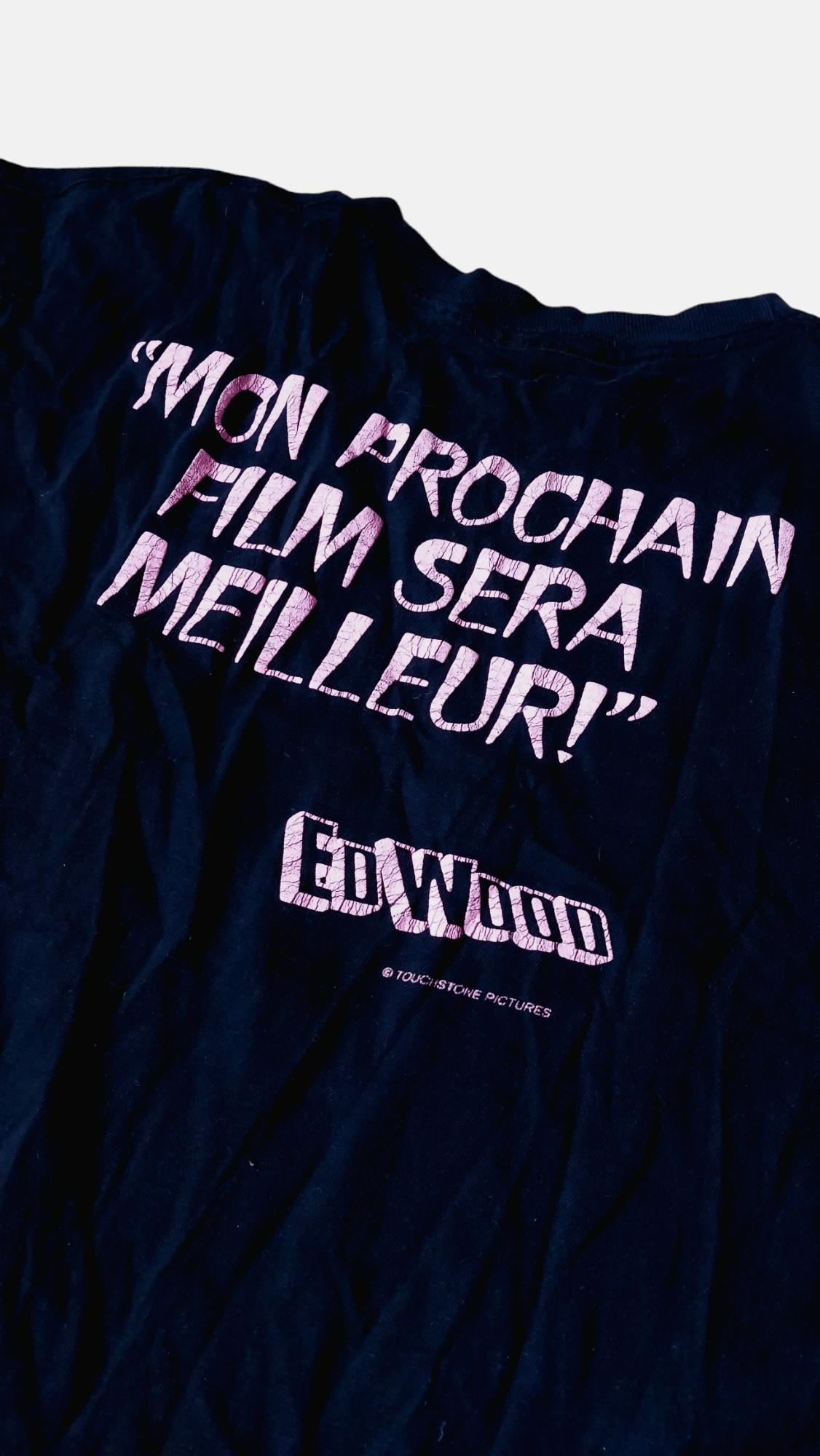Expert Horror × Vintage Vintage 1994 Ed Wood Movie merch Touchstone Pictures Size US XL / EU 56 / 4 - 4 Thumbnail