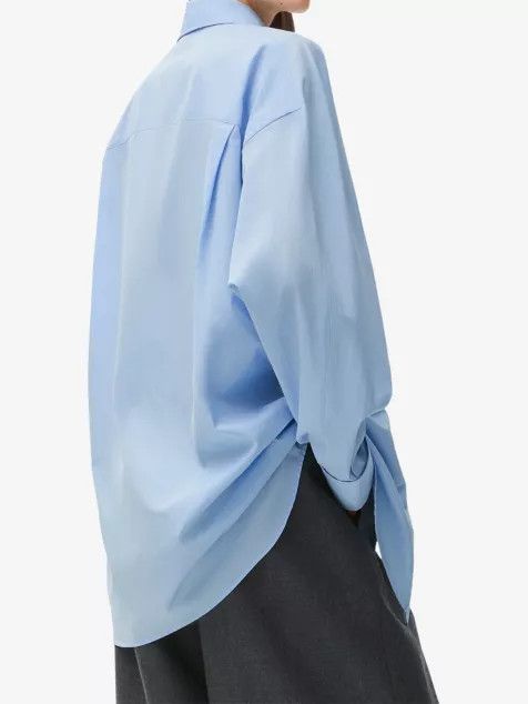 Loewe o1w1db10426 Shirts in Blue Size M / US 6-8 / IT 42-44 - 3 Thumbnail