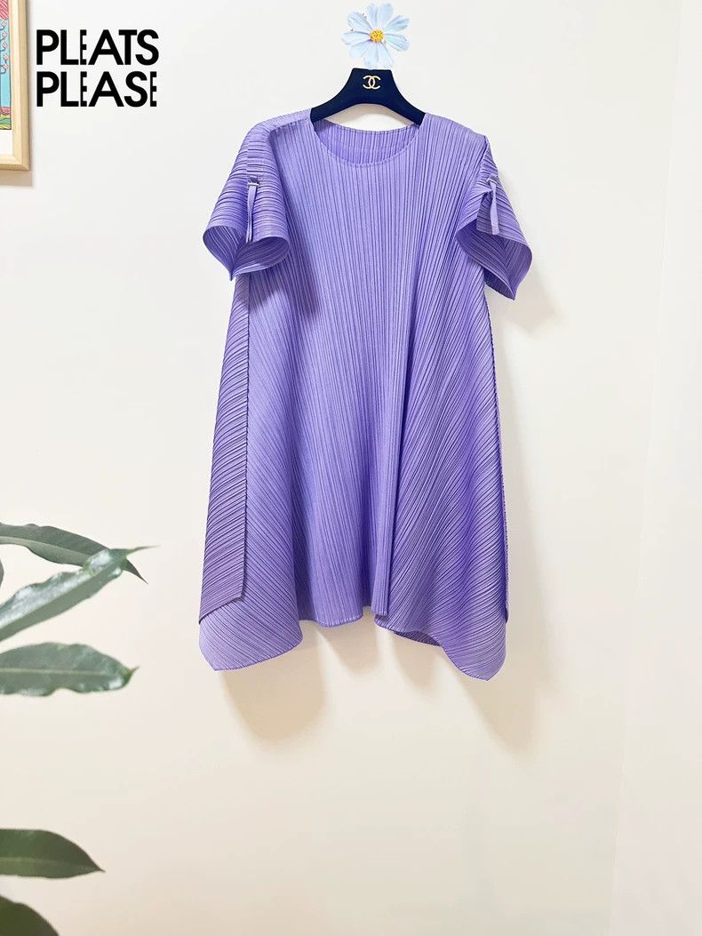 Issey Miyake Issey Miyake size:3 Purple kelp spring top Size S / US 4 / IT 40 - 1 Thumbnail