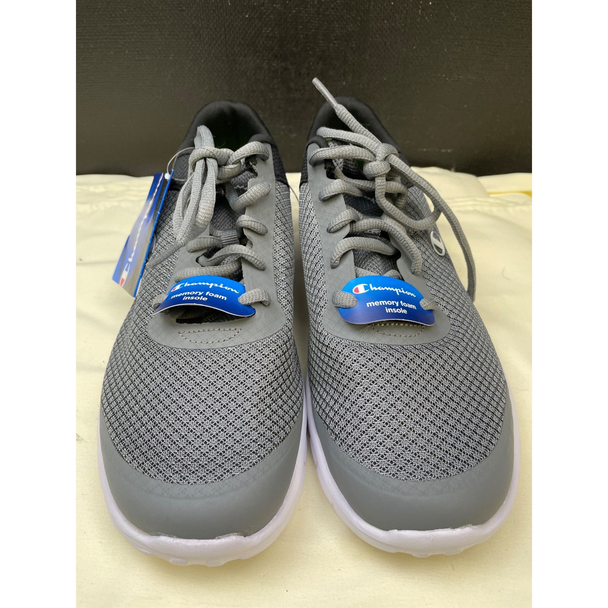 Champion Champion Mens Gray Sports Trainer Shoes Sneakers Size 9 SKU Grailed