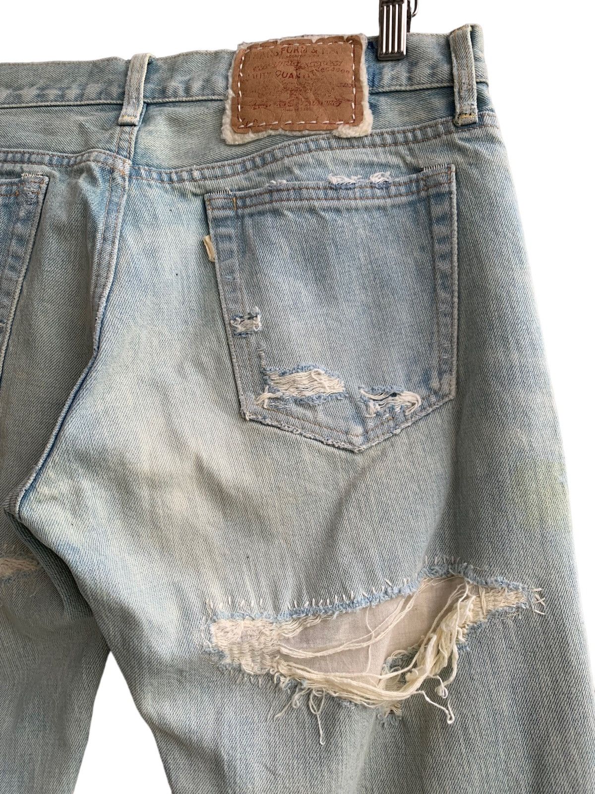 Hope 🔥⚡️Vintage Japanese Brand Distressed RNA Jeans Size US 31 - 10 Thumbnail