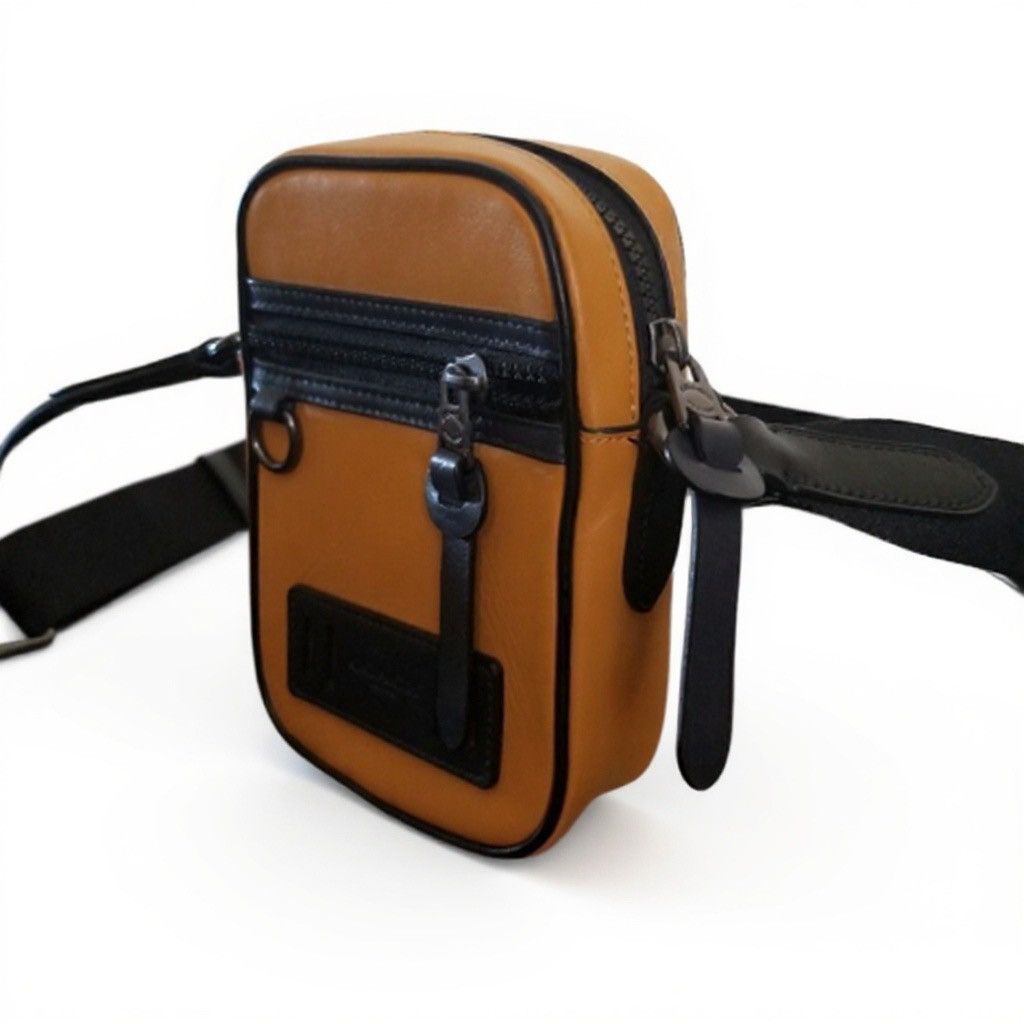 Coach Coach Yellow and Black Terrain Crossbody Bag Size ONE SIZE - 5 Thumbnail