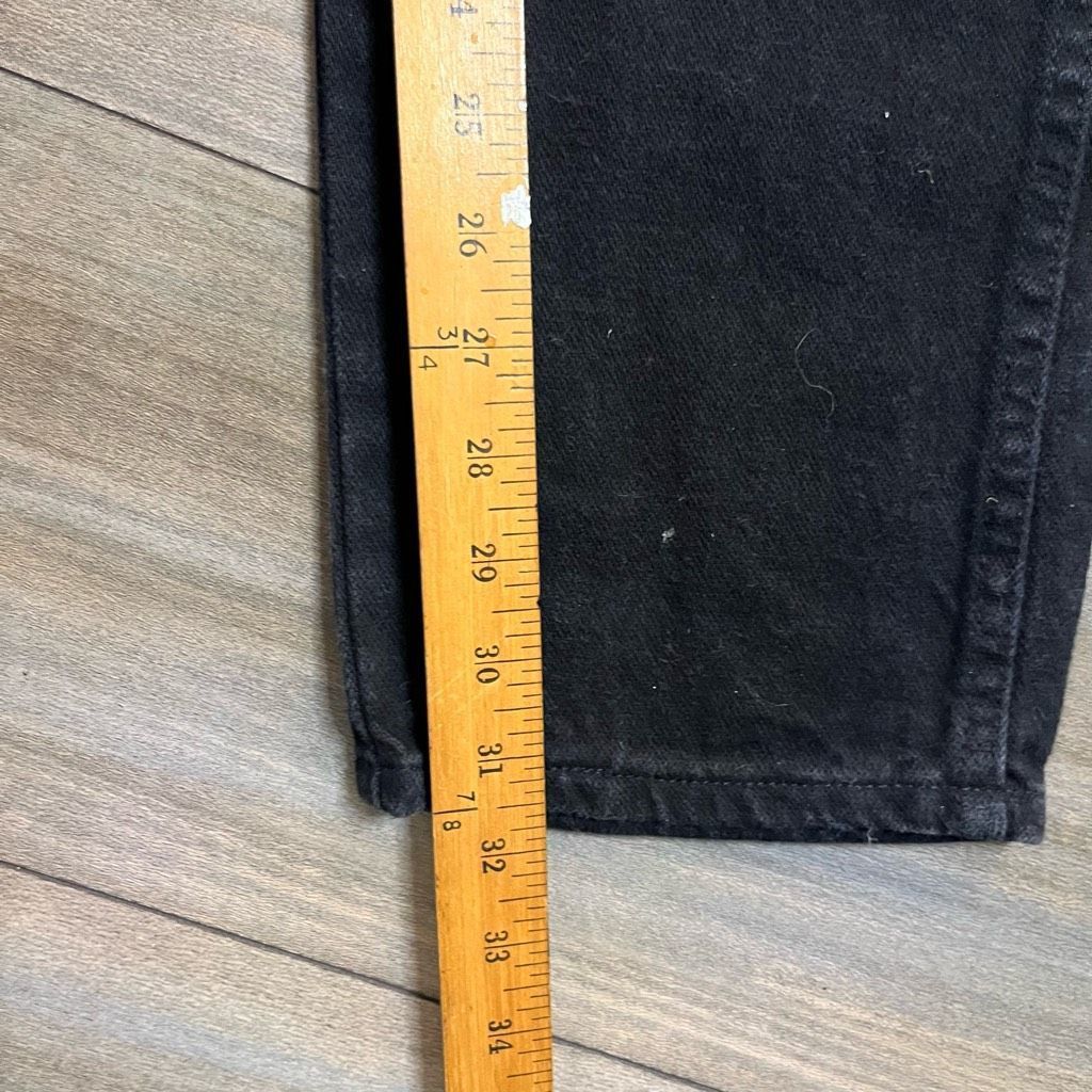 Wrangler Vintage Wrangler Black Denim Jeans Women 9x32 Size 30" / US 8 / IT 44 - 5 Thumbnail