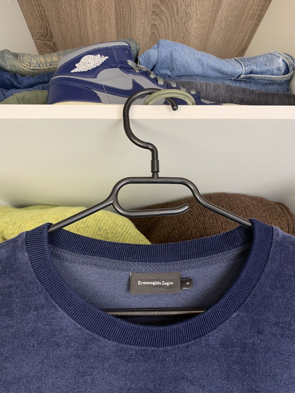 Ermenegildo Zegna Ermenegildo Zegna Velour Sweatshirt Size US S / EU 44-46 / 1 - 3 Thumbnail
