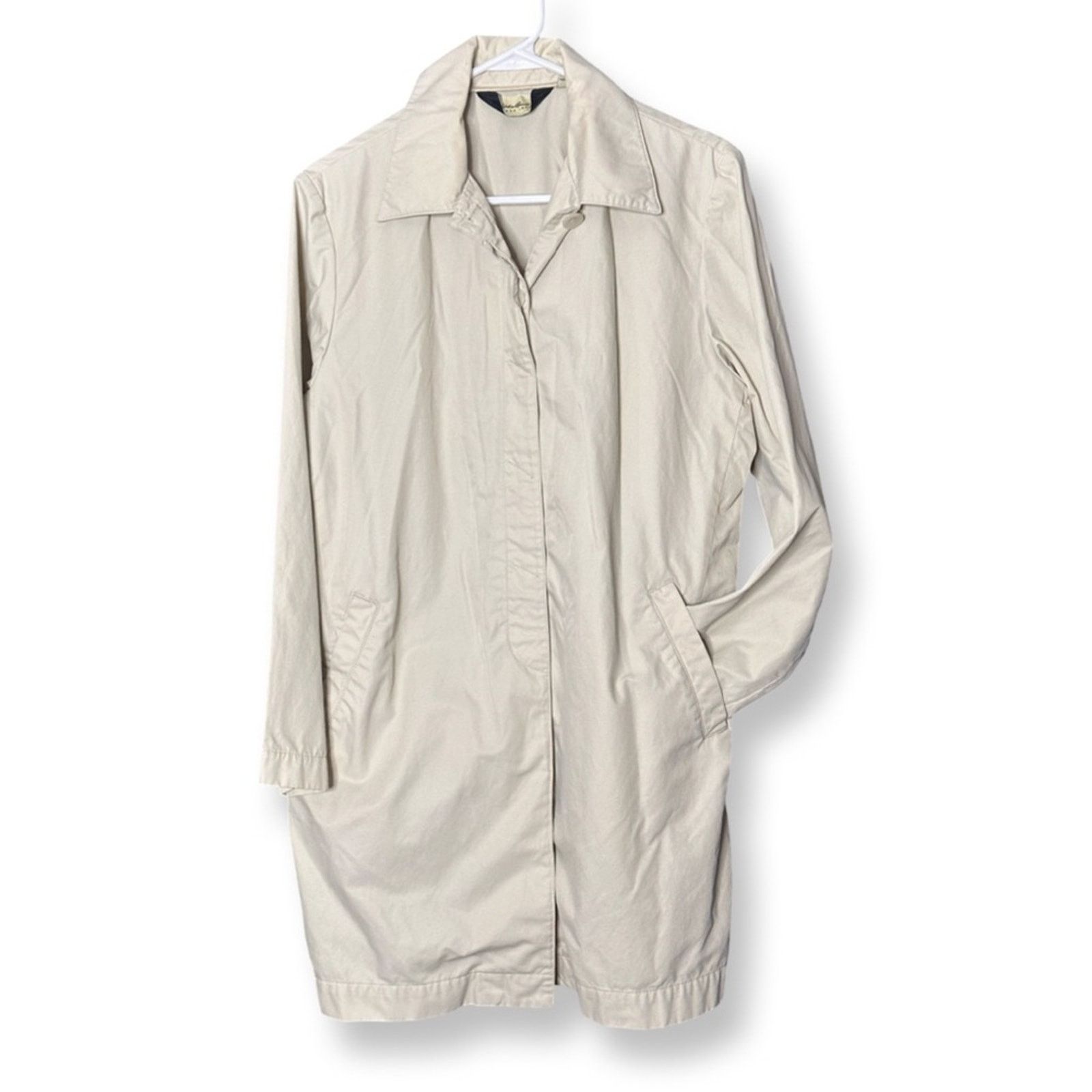 Eddie Bauer Vintage Eddie Bauer Rain Trench Jacket In Oatmeal Size M / US 6-8 / IT 42-44 - 1 Thumbnail