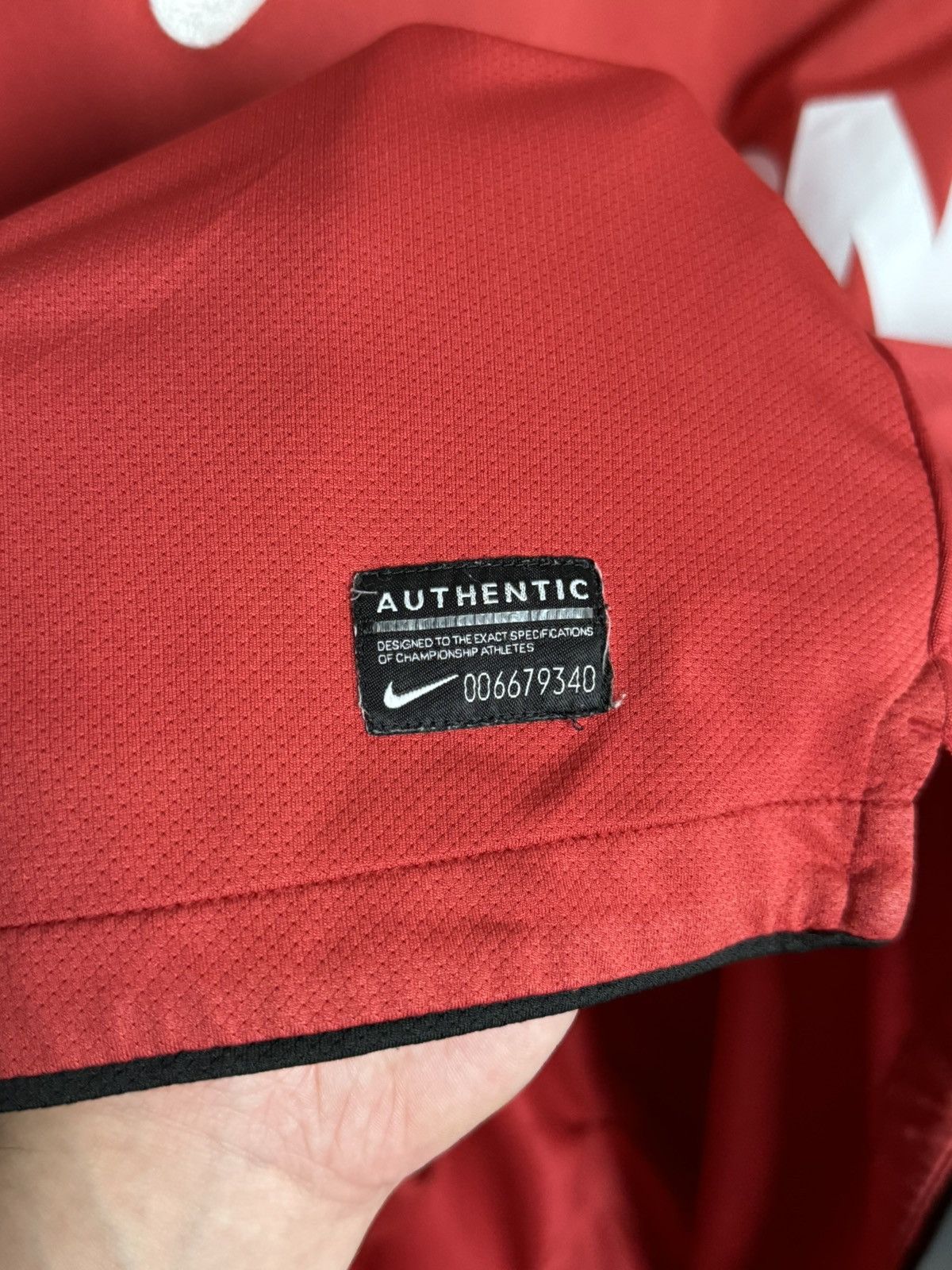 Nike faded Manchester United 10/11 Home Macheda Football Jersey Size US XL / EU 56 / 4 - 6 Thumbnail