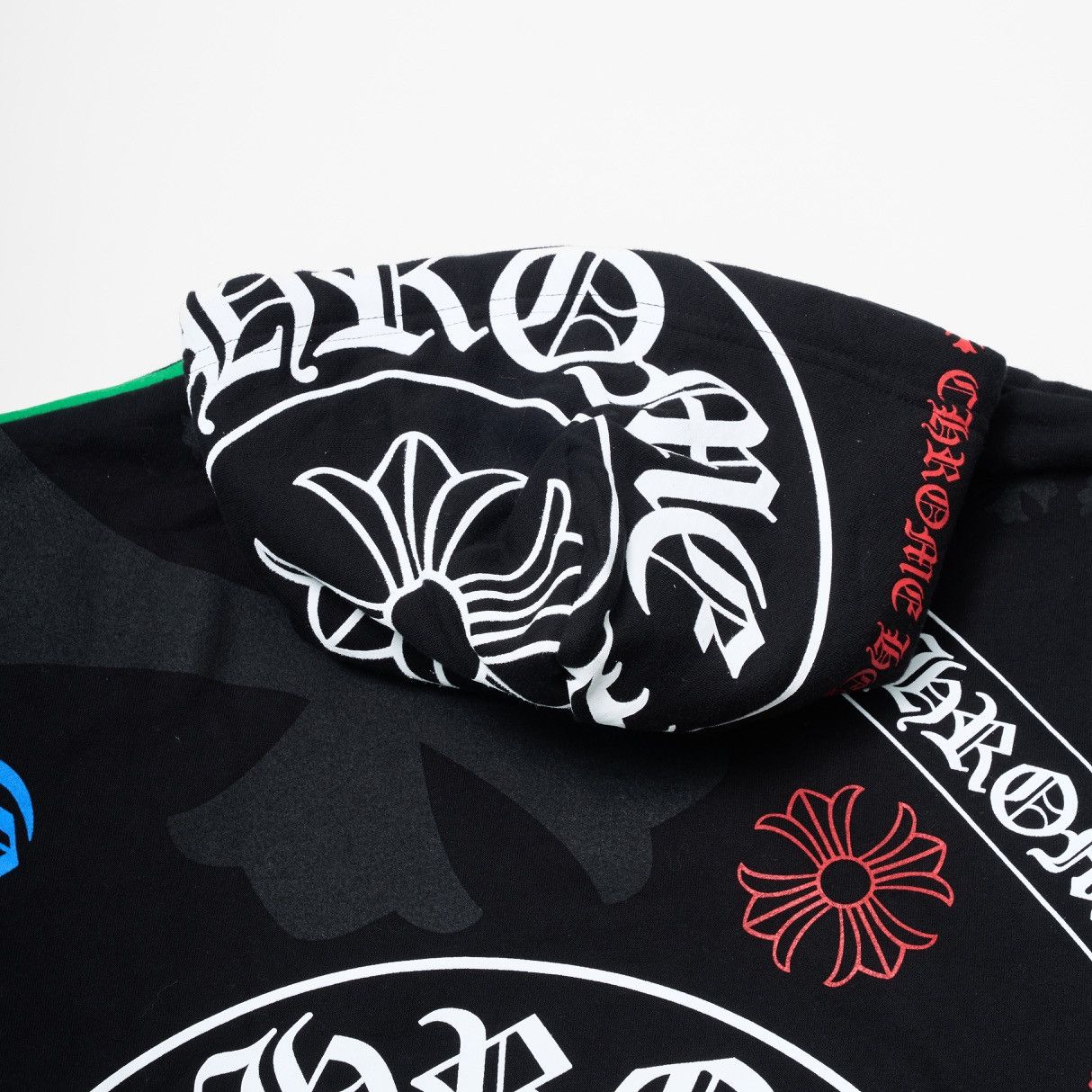 Chrome Hearts CHROME HEARTS STENCIL HOODIE BLACK Size US S / EU 44-46 / 1 - 7 Thumbnail